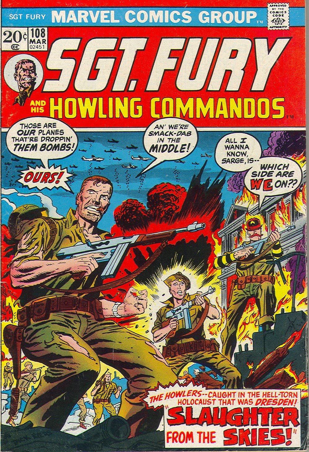 Read online Sgt. Fury comic -  Issue #108 - 1