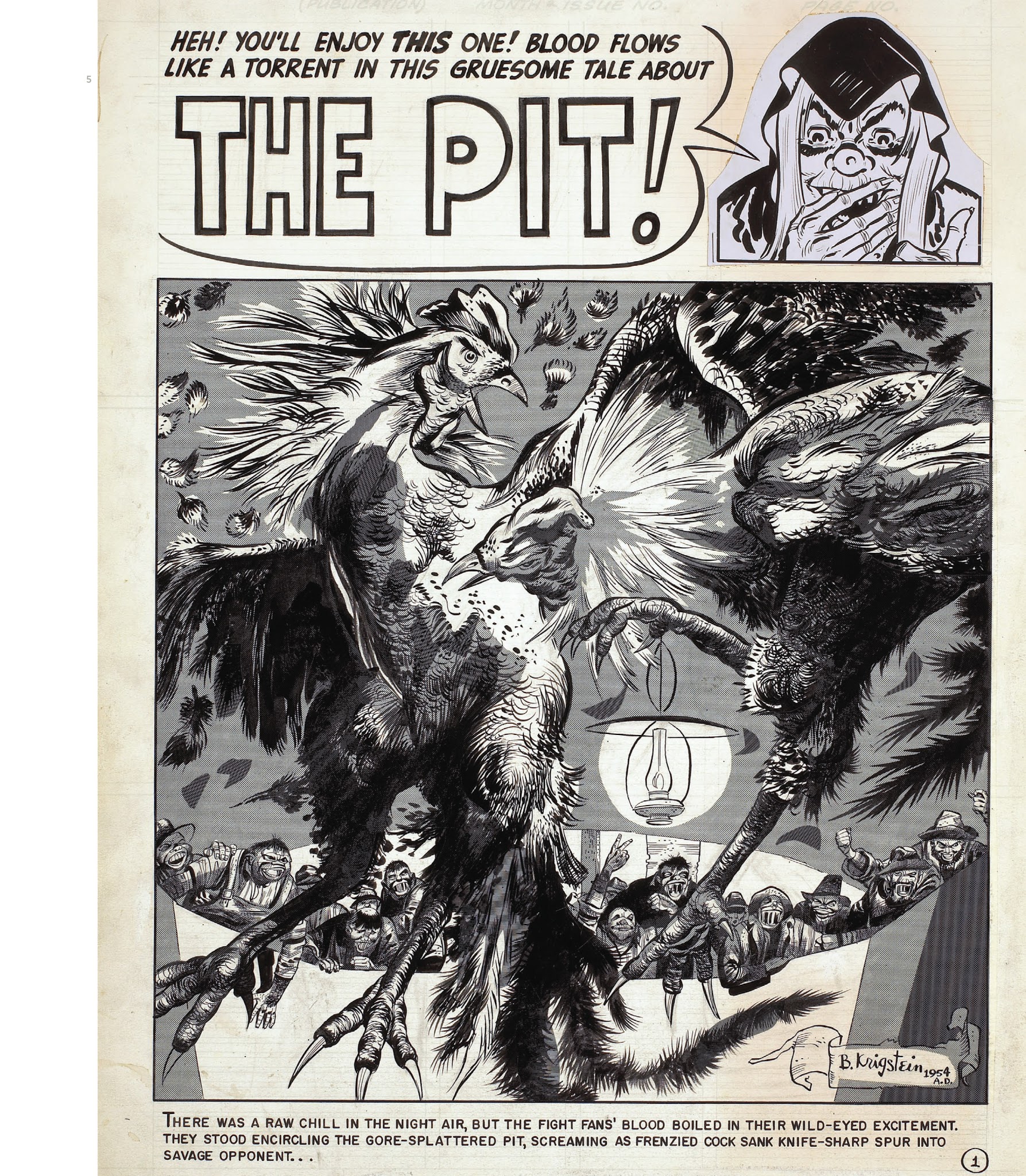 Read online The Blighted Eye: Original Comic Art From the Glenn Bray Collection comic -  Issue # TPB - 183