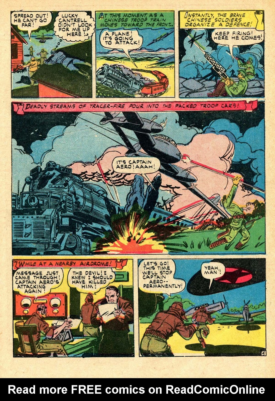 Captain Aero Comics issue 23 - Page 7