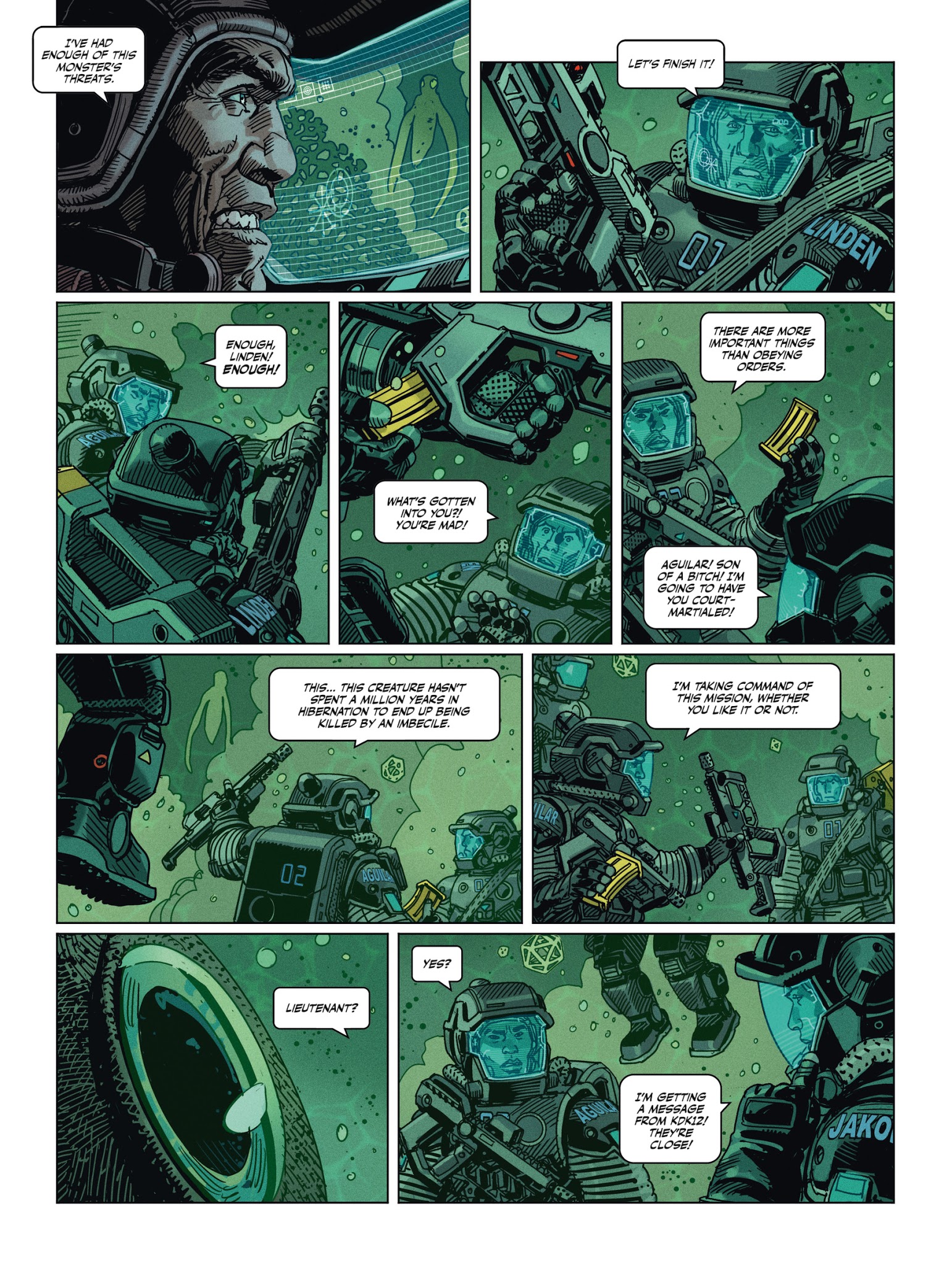 Read online Exo comic -  Issue #3 - 40