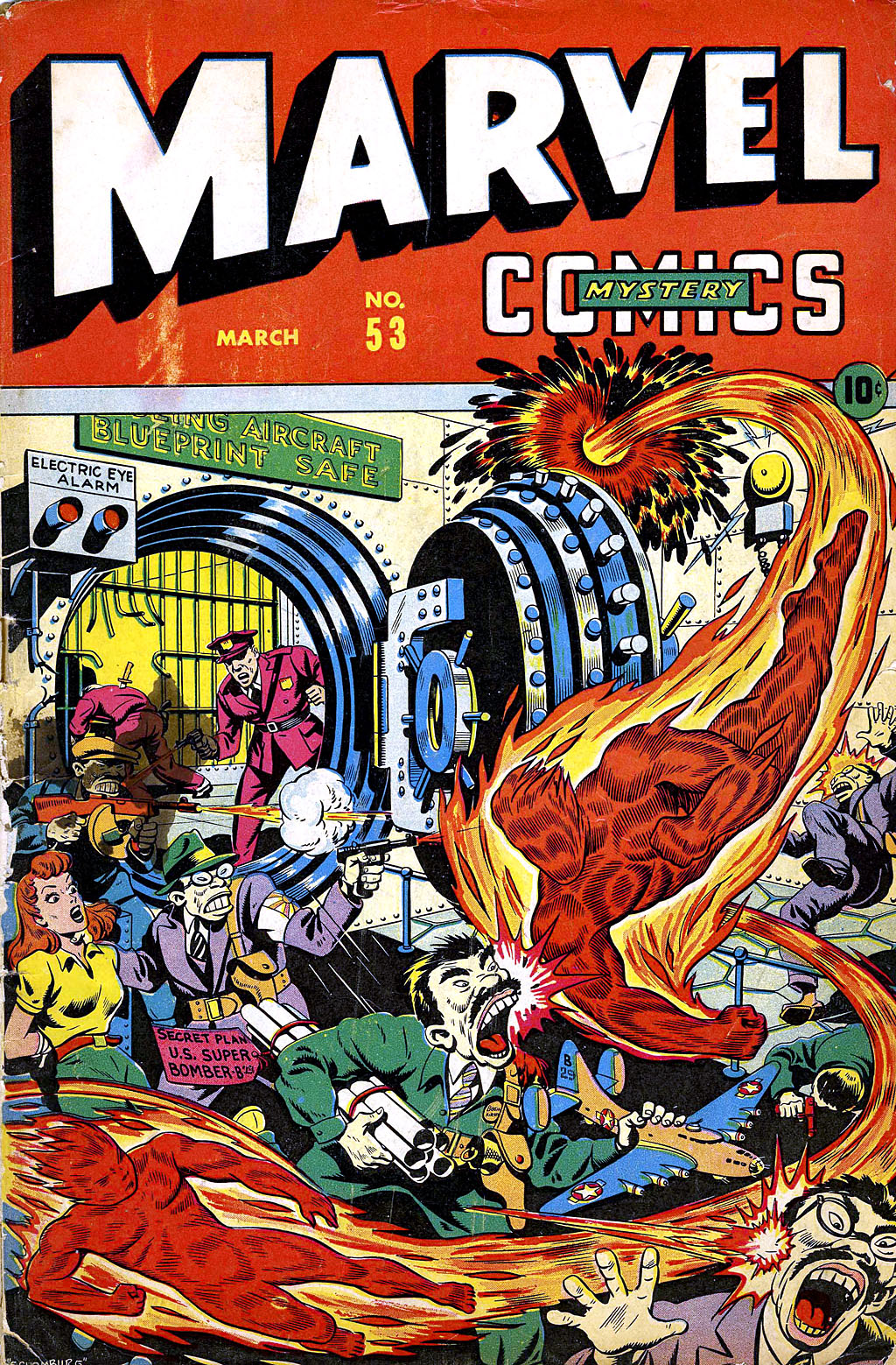 Read online Marvel Mystery Comics comic -  Issue #53 - 1