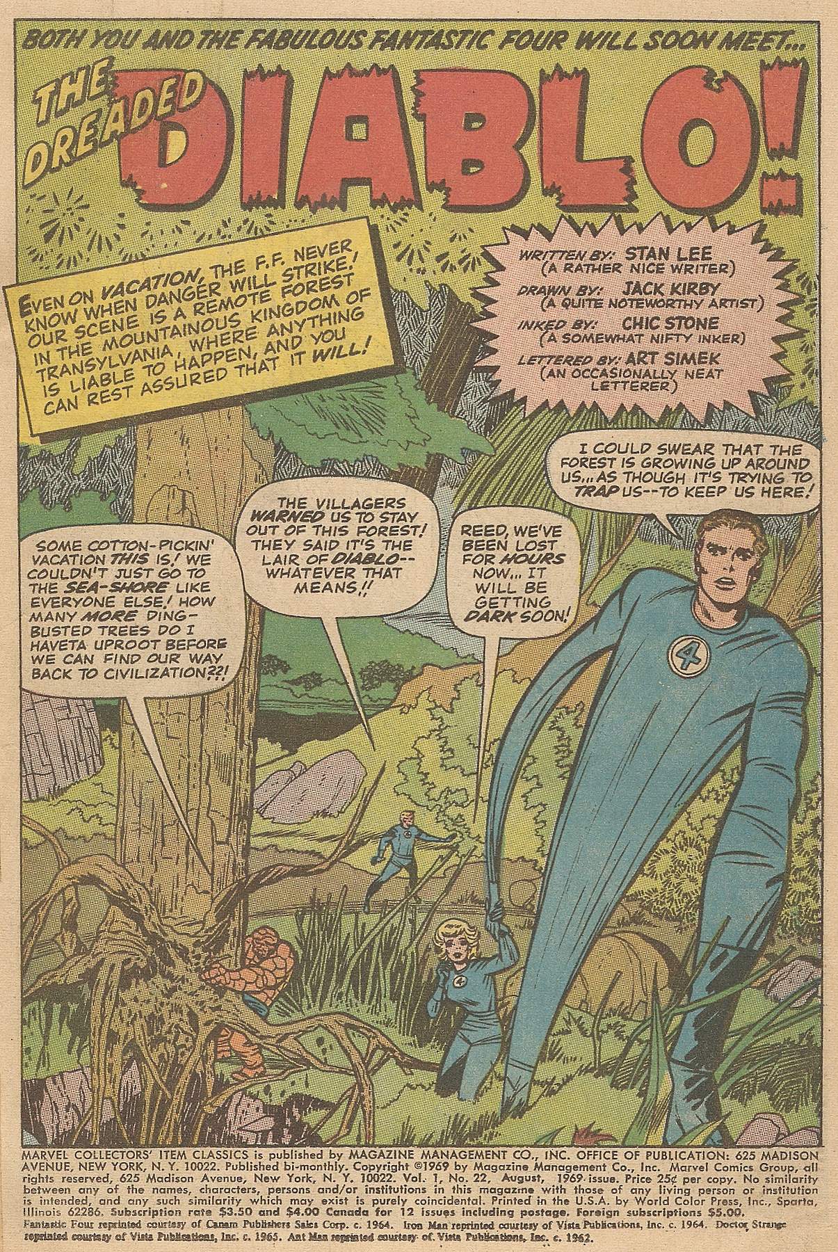 Read online Marvel Collectors' Item Classics comic -  Issue #22 - 3