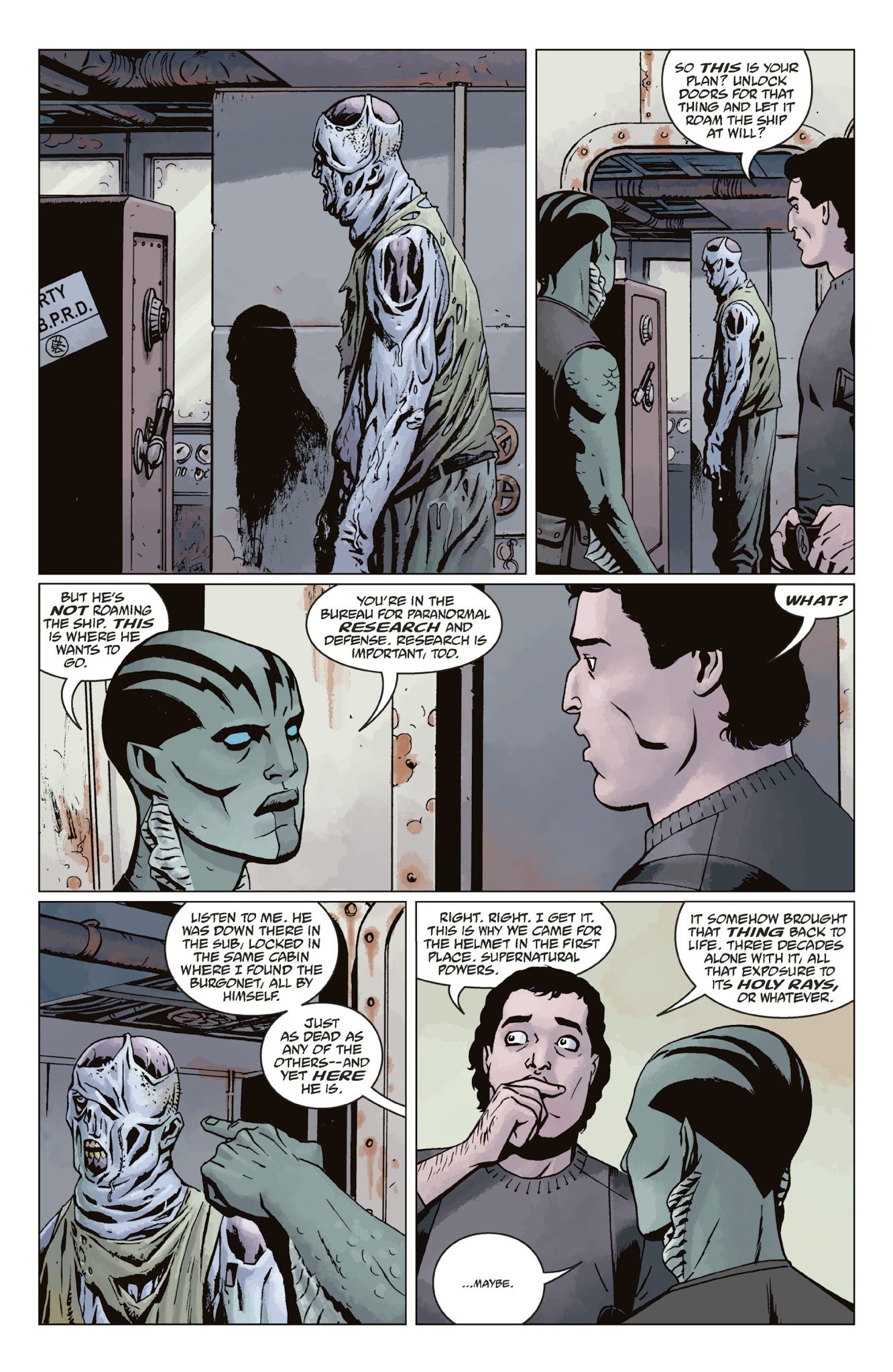 Read online Abe Sapien: The Devil Does Not Jest and Other Stories comic -  Issue # TPB - 65