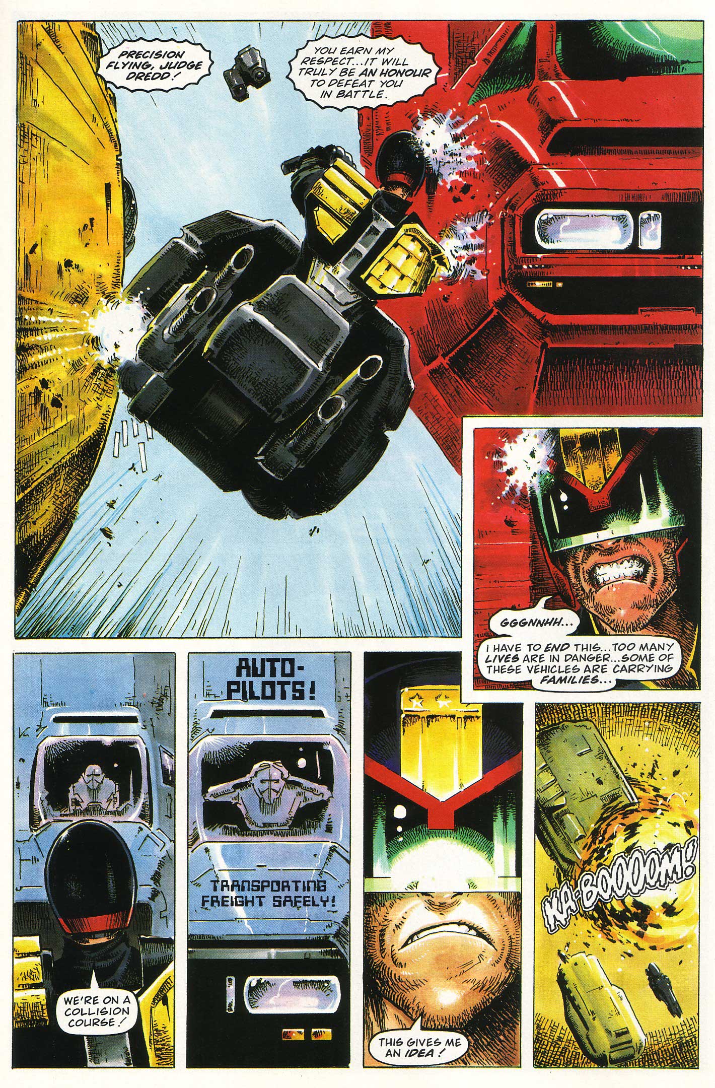 Read online Judge Dredd Lawman of the Future comic -  Issue #4 - 20