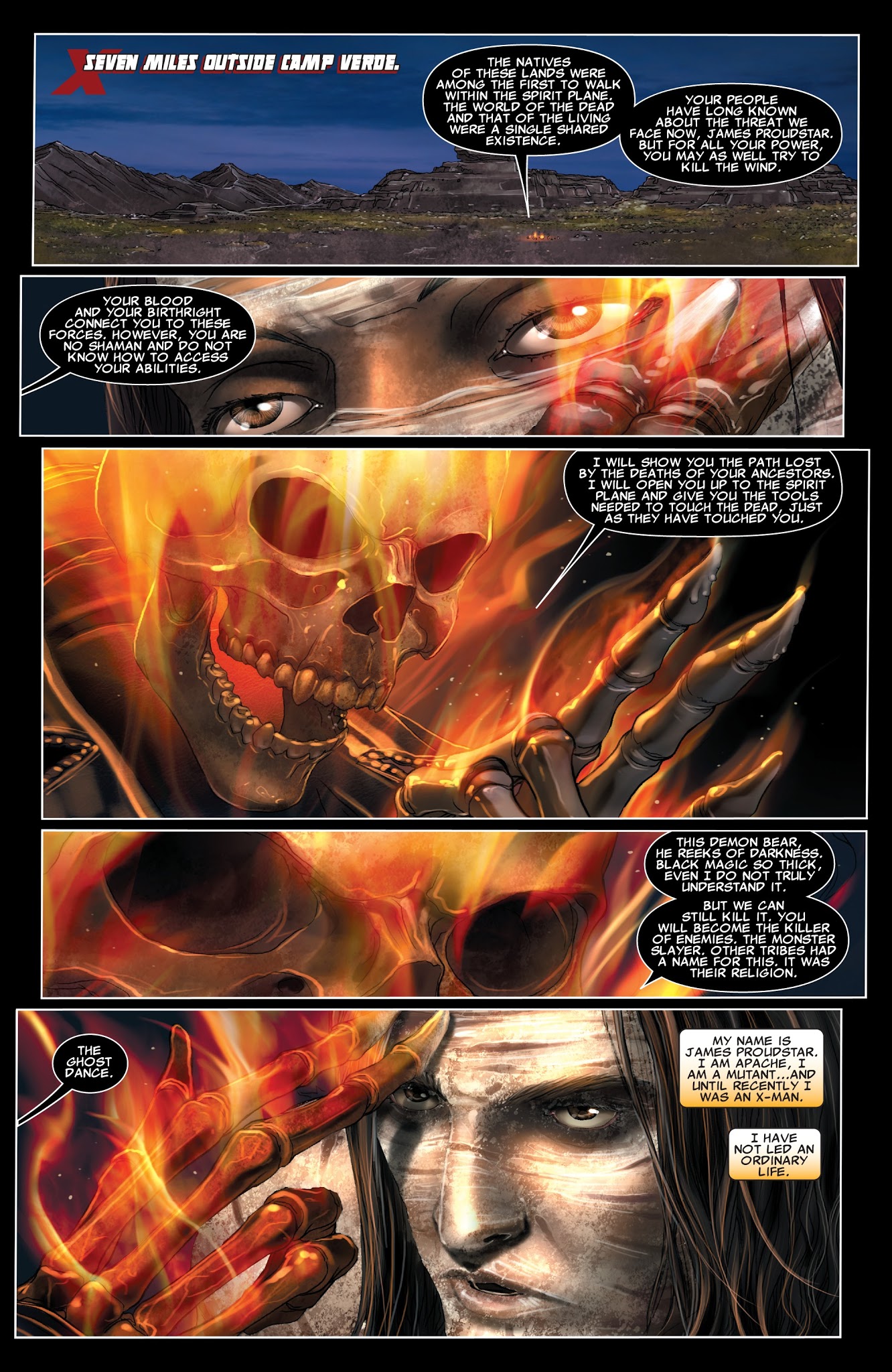 Read online The New Mutants: Demon Bear comic -  Issue # TPB - 121