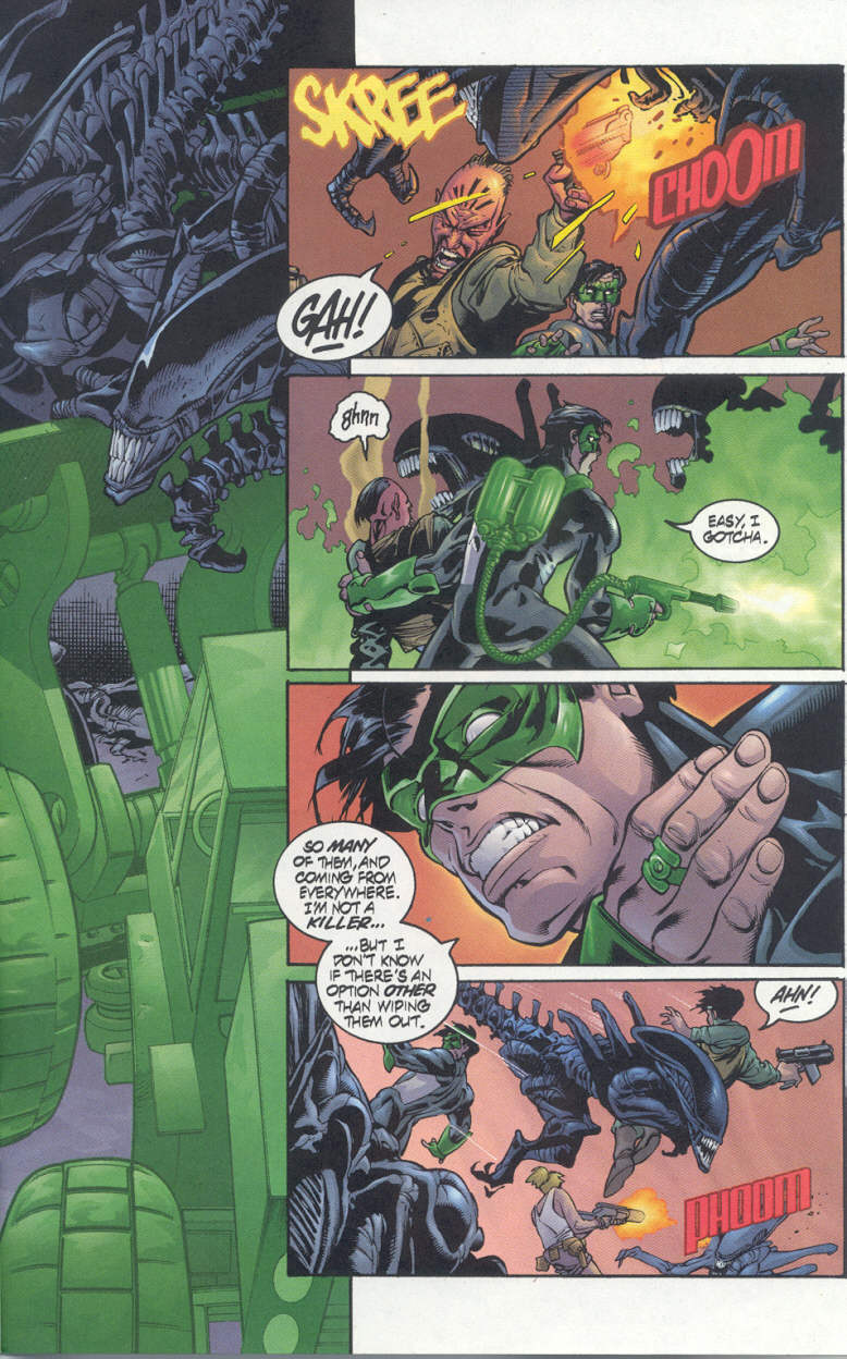 Read online Green Lantern vs. Aliens comic -  Issue #2 - 21
