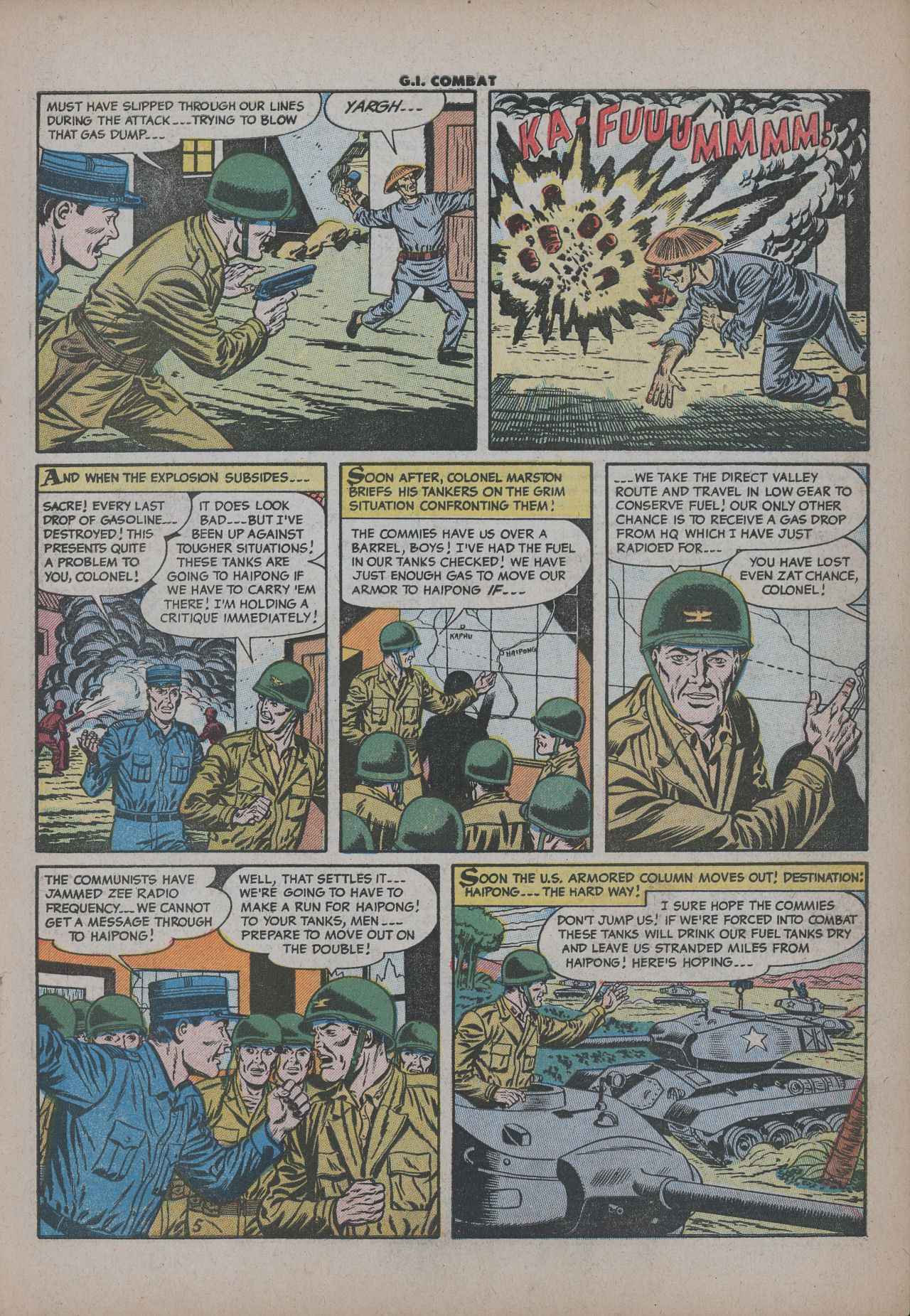 Read online G.I. Combat (1952) comic -  Issue #27 - 7