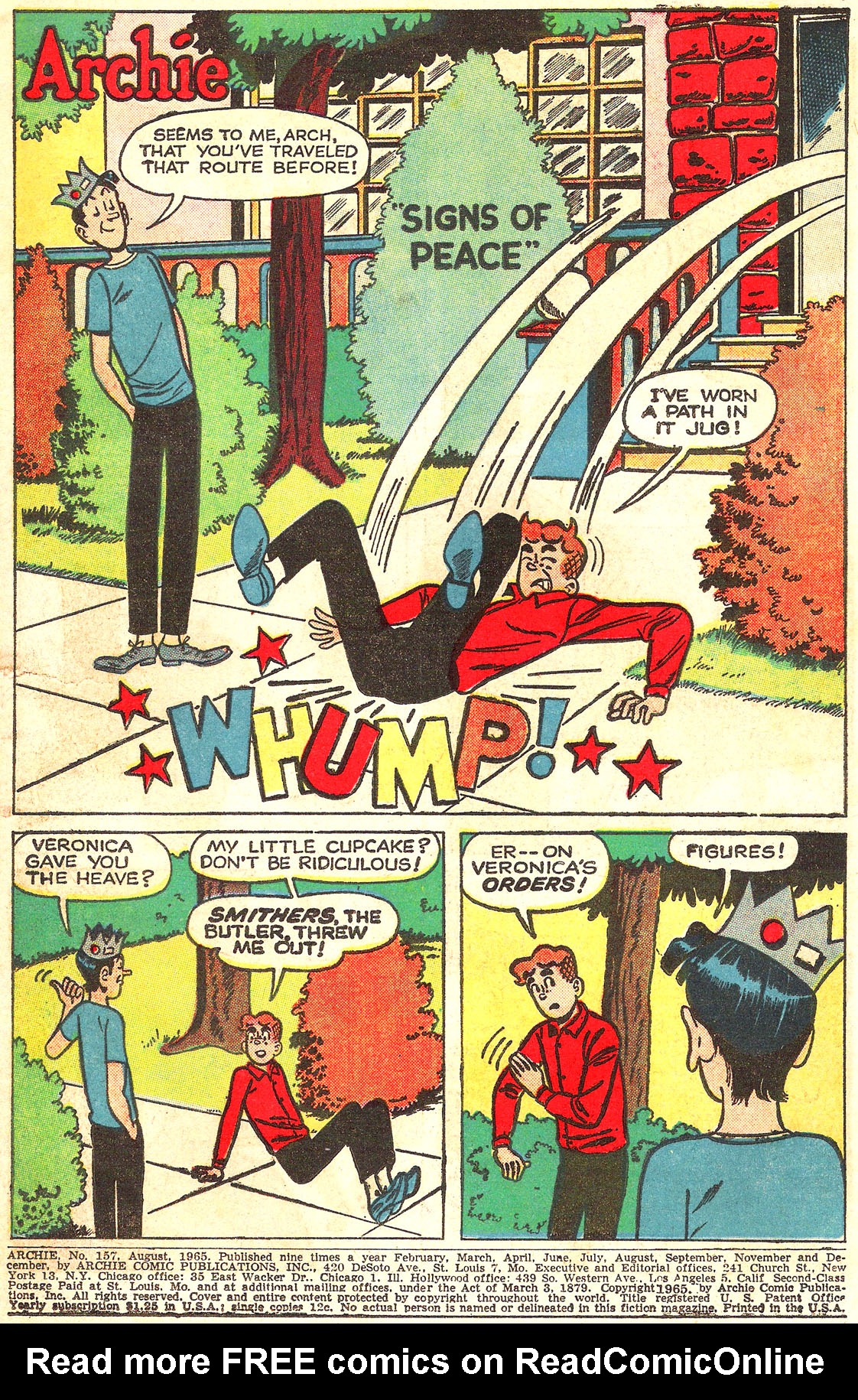 Read online Archie (1960) comic -  Issue #157 - 3