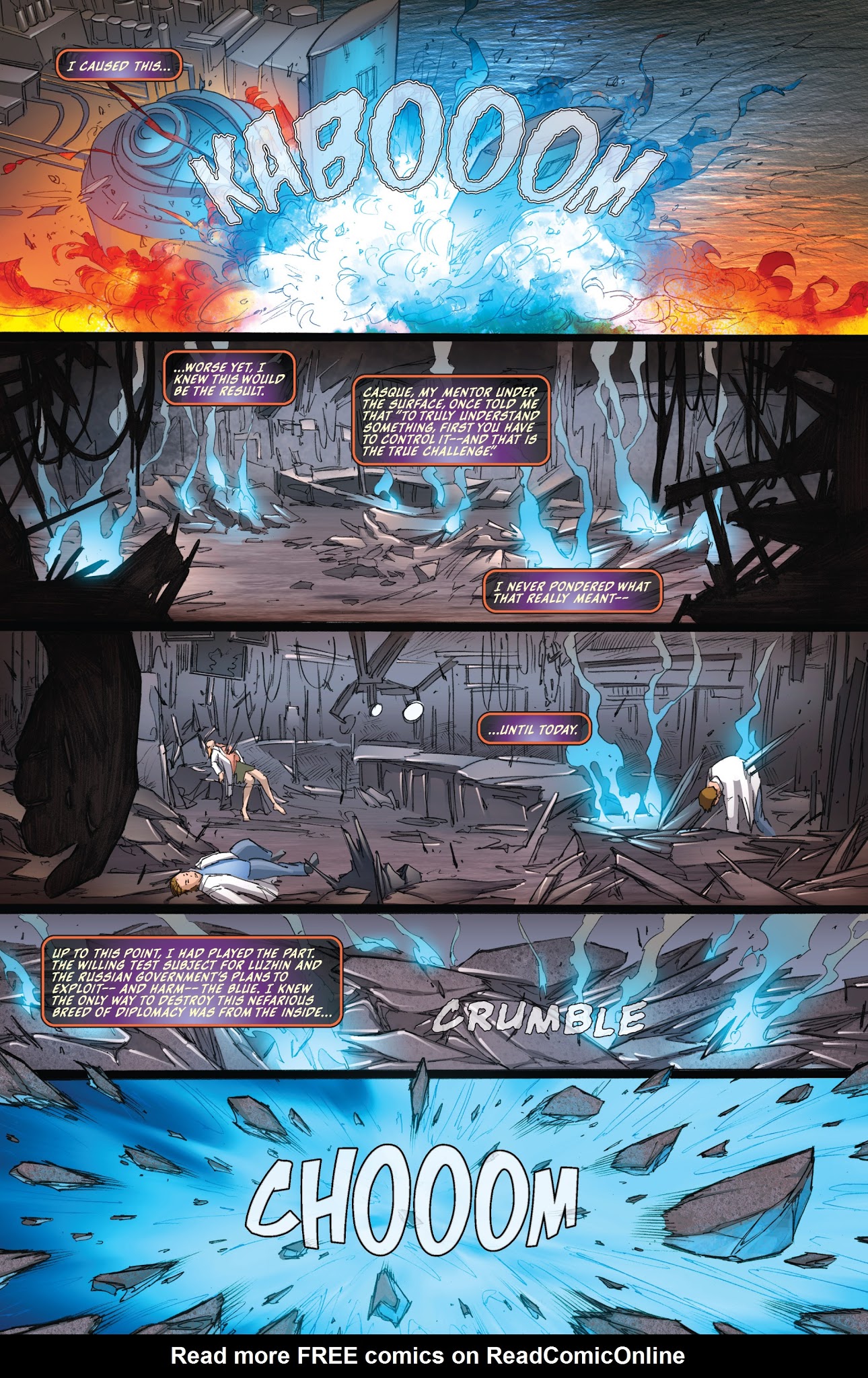 Read online Michael Turner's Fathom: Kiani (2014) comic -  Issue #3 - 4