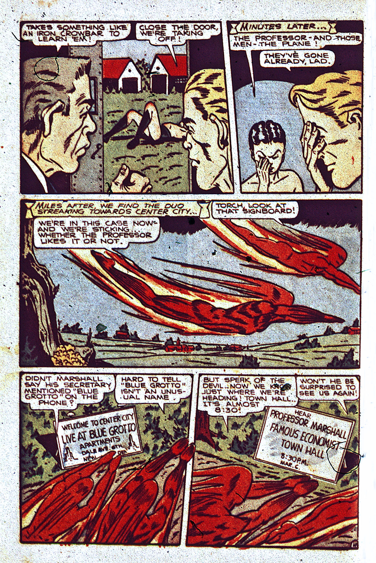 Read online The Human Torch (1940) comic -  Issue #23 - 6
