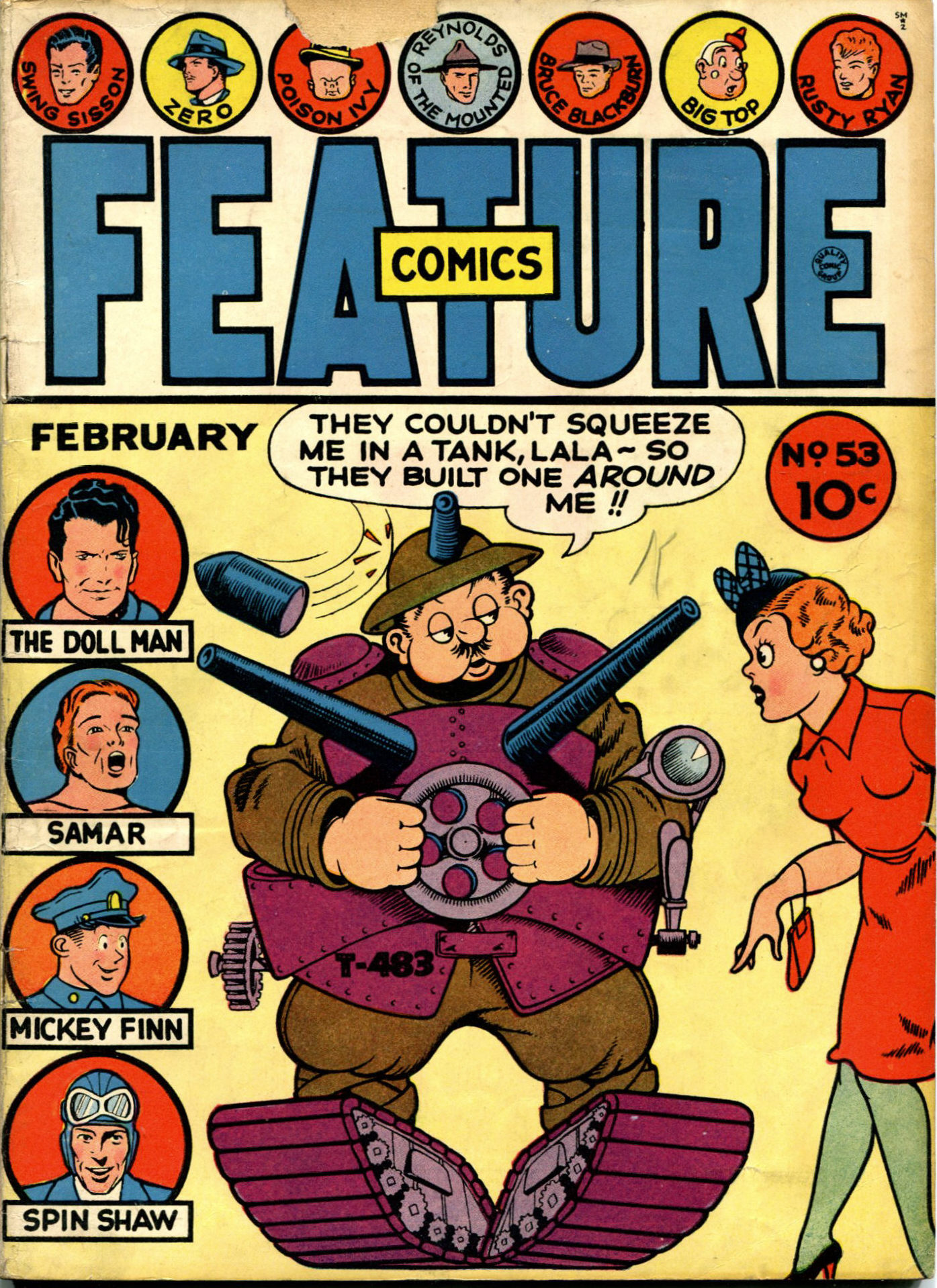 Read online Feature Comics comic -  Issue #53 - 1