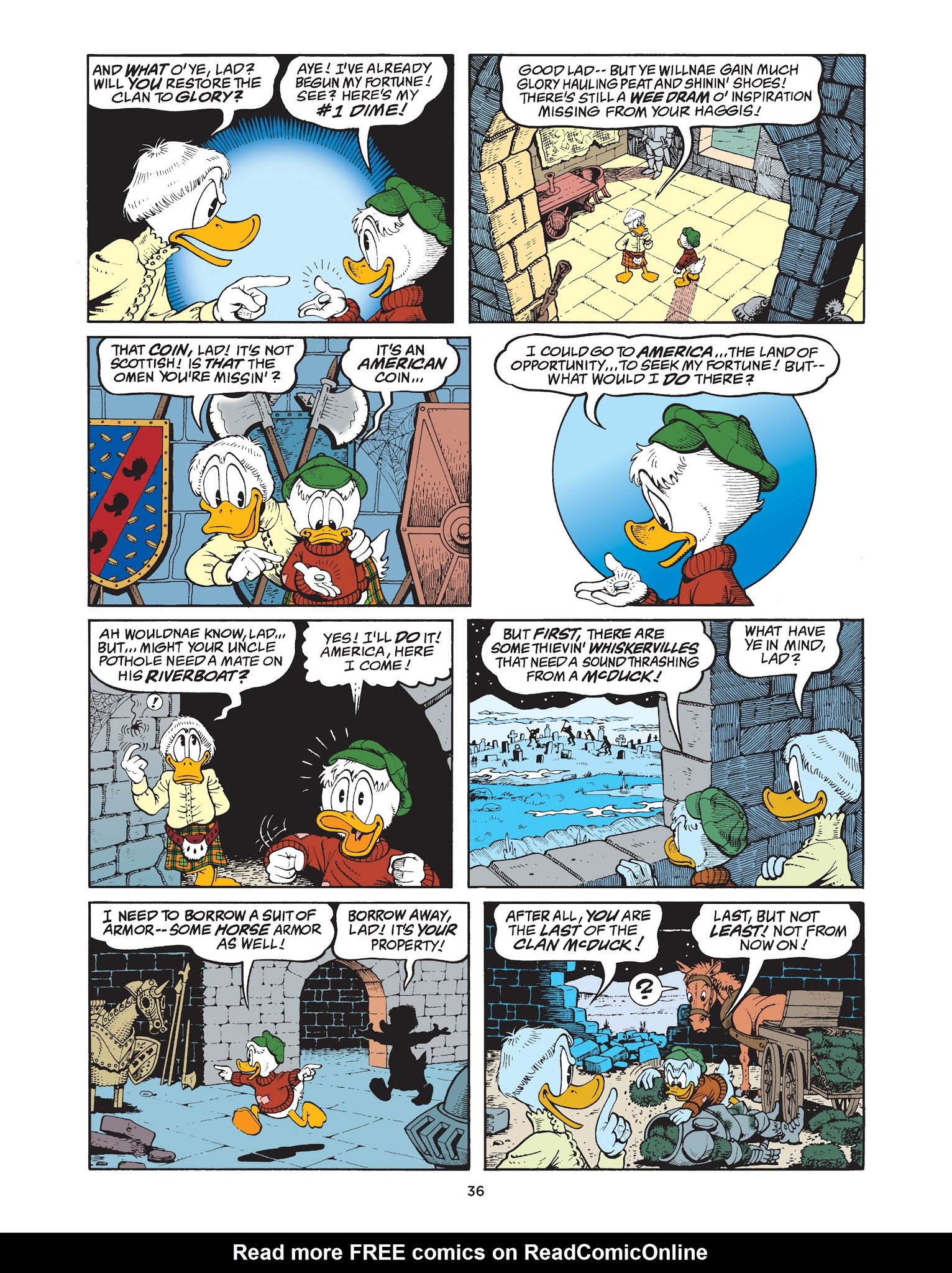 Read online Walt Disney Uncle Scrooge and Donald Duck: The Don Rosa Library comic -  Issue # TPB 4 (Part 1) - 37
