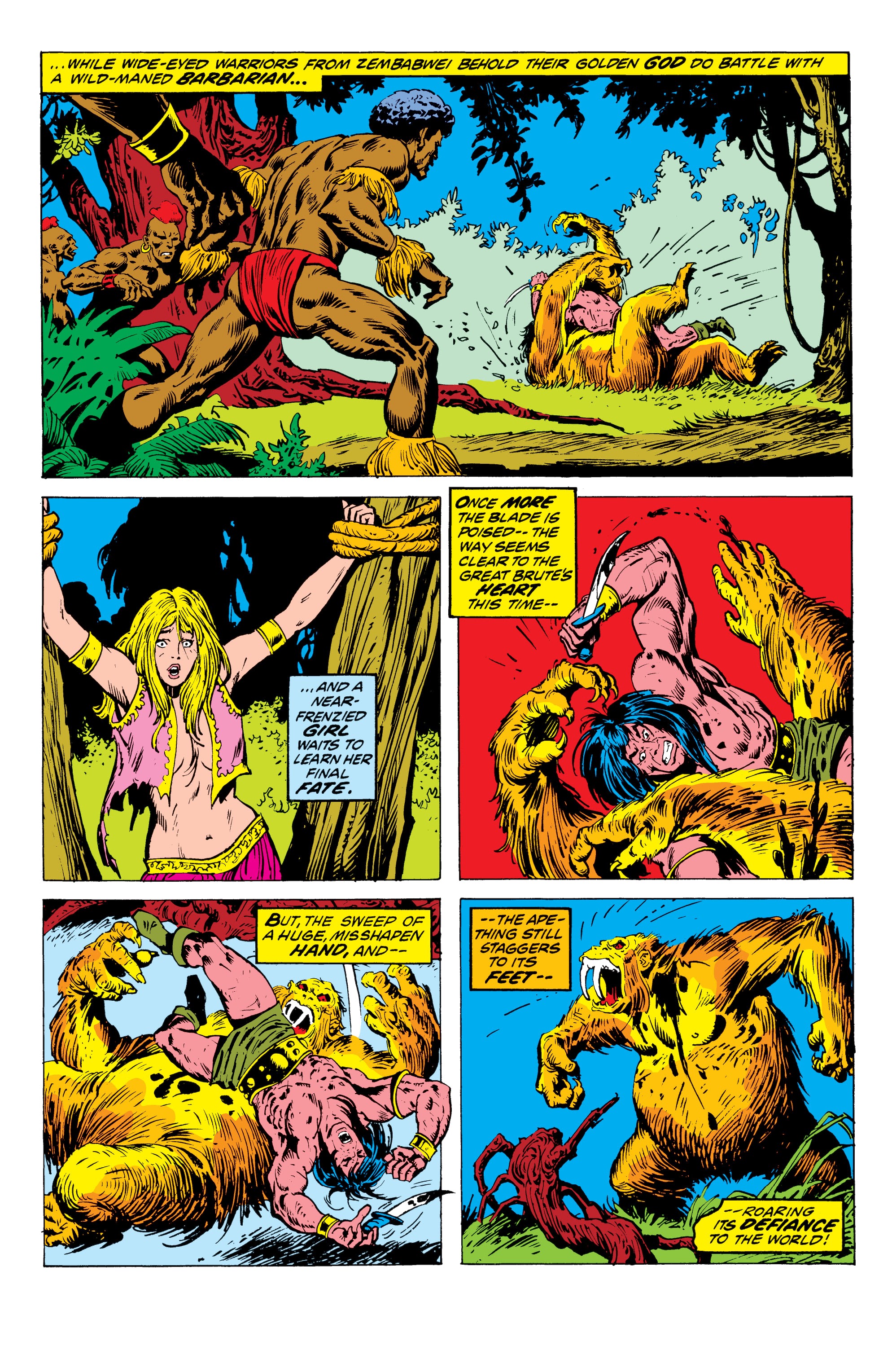 Read online Conan The Barbarian Epic Collection: The Original Marvel Years - The Curse Of The Golden Skull comic -  Issue # TPB (Part 1) - 42