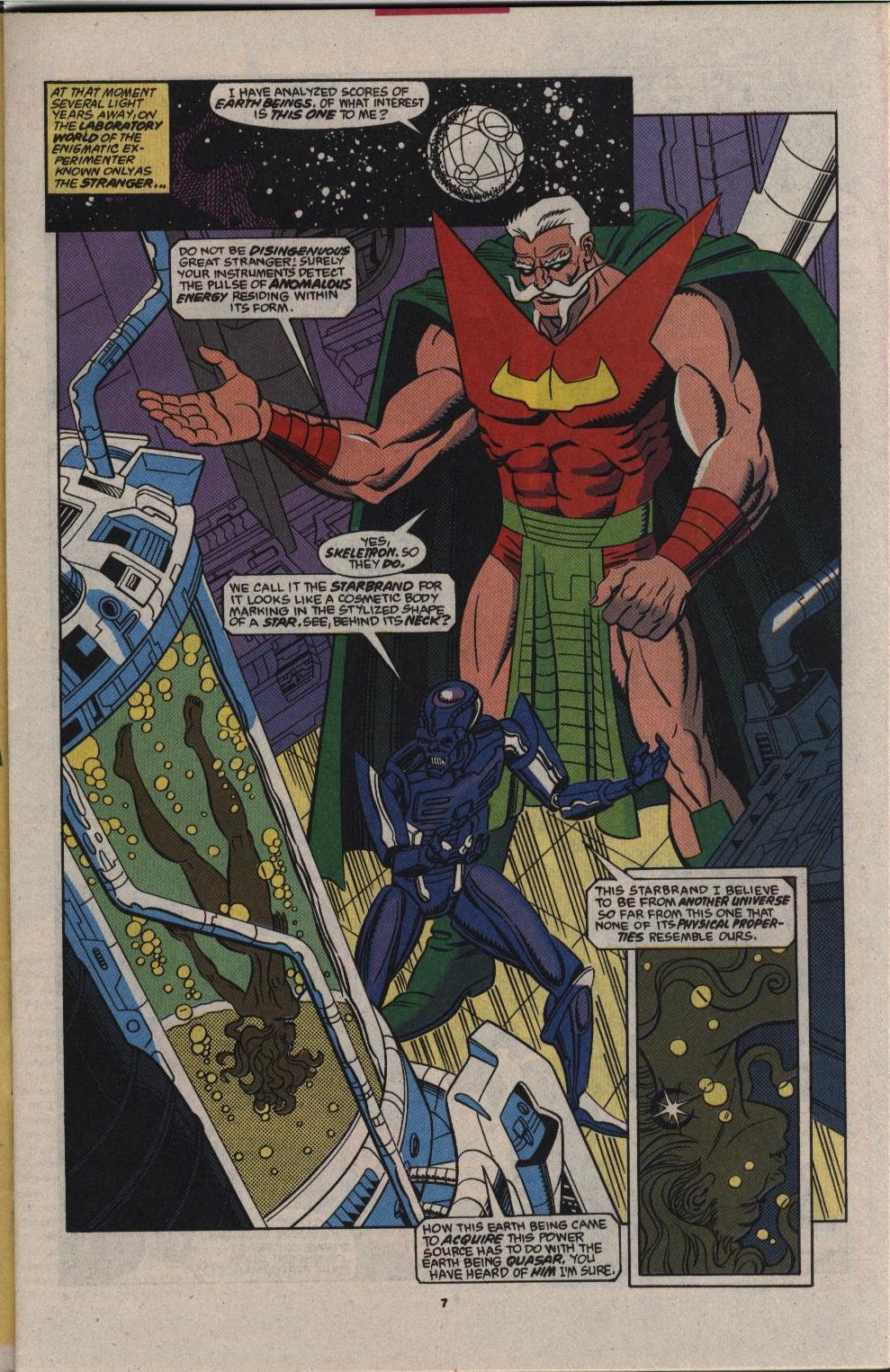 Read online Quasar comic -  Issue #55 - 7