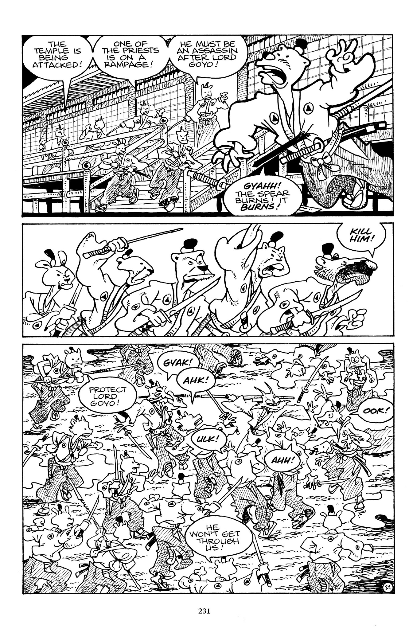 Read online The Usagi Yojimbo Saga comic -  Issue # TPB 6 - 230