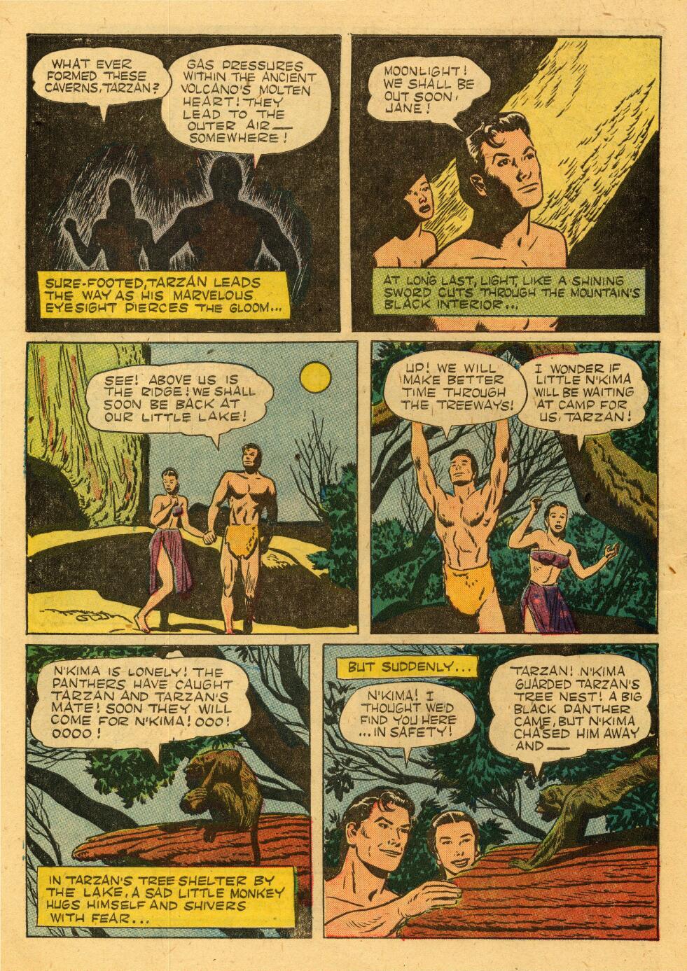 Read online Tarzan (1948) comic -  Issue #53 - 18