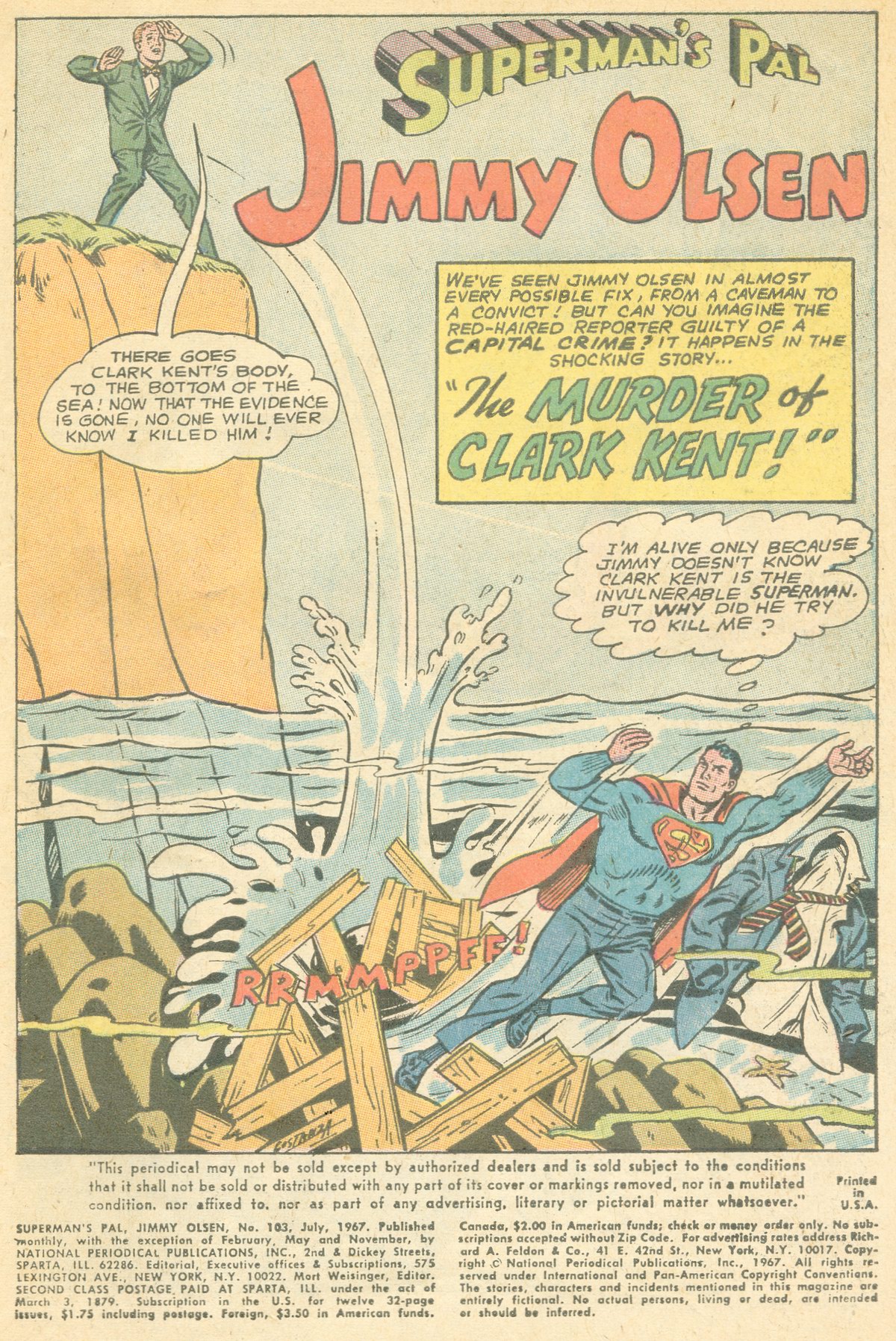 Read online Superman's Pal Jimmy Olsen comic -  Issue #103 - 3