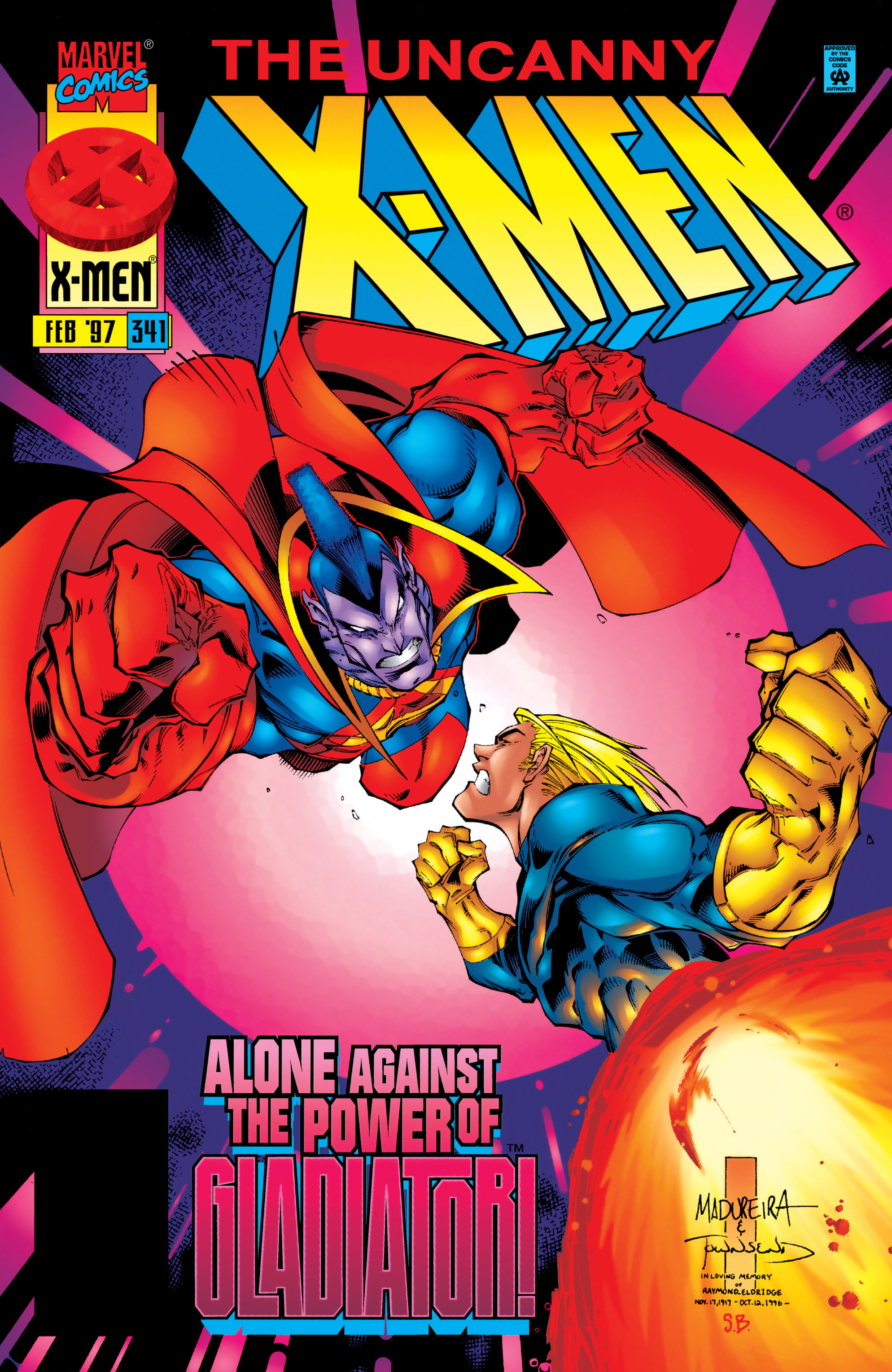 Read online Uncanny X-Men (1963) comic -  Issue #341 - 1
