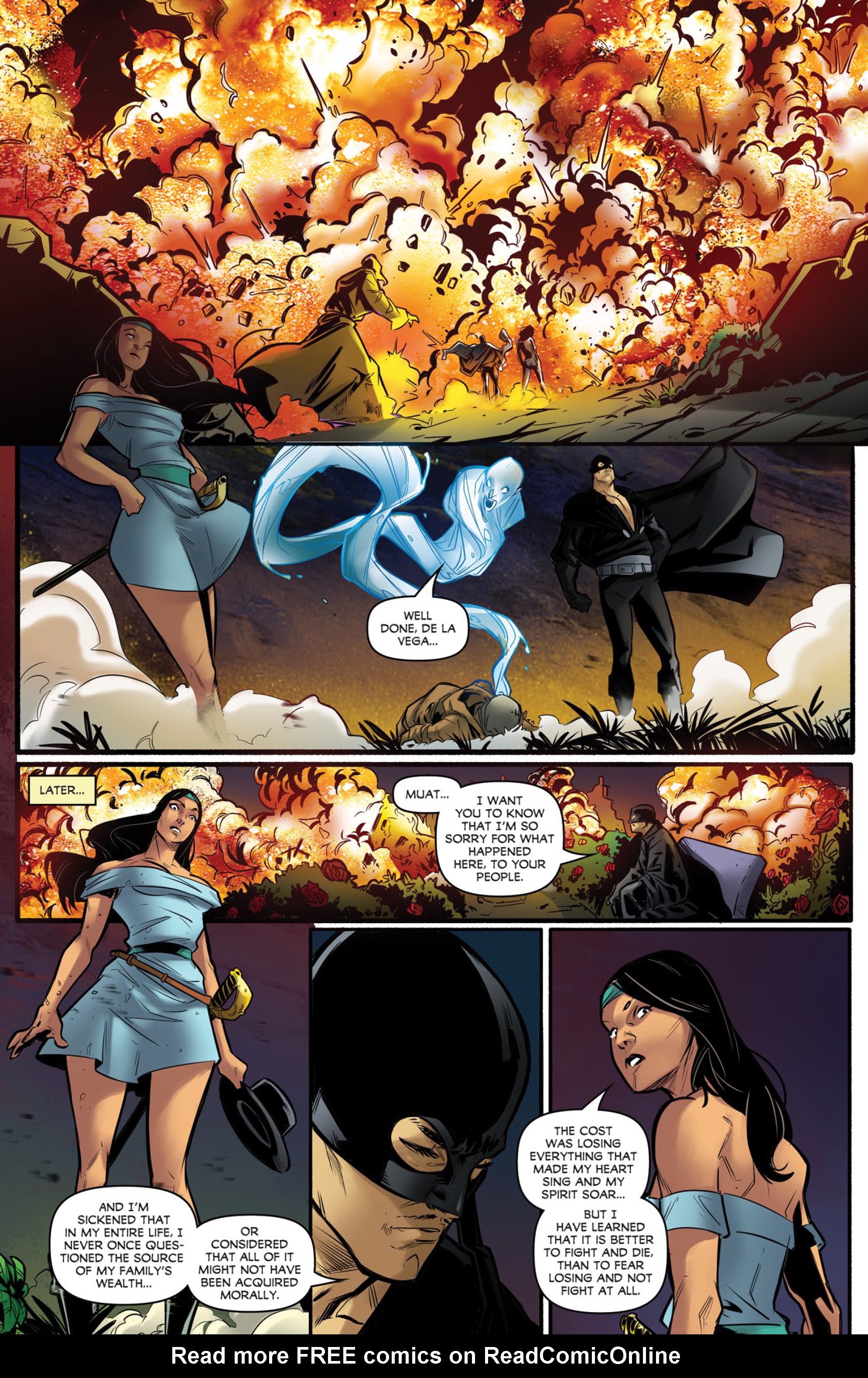 Read online Zorro: Sacrilege comic -  Issue #4 - 21