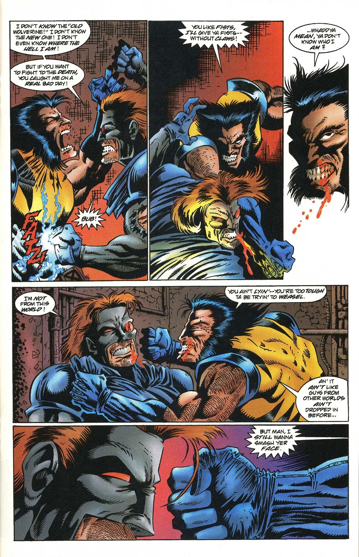 Read online The Night Man Vs. Wolverine comic -  Issue # Full - 16