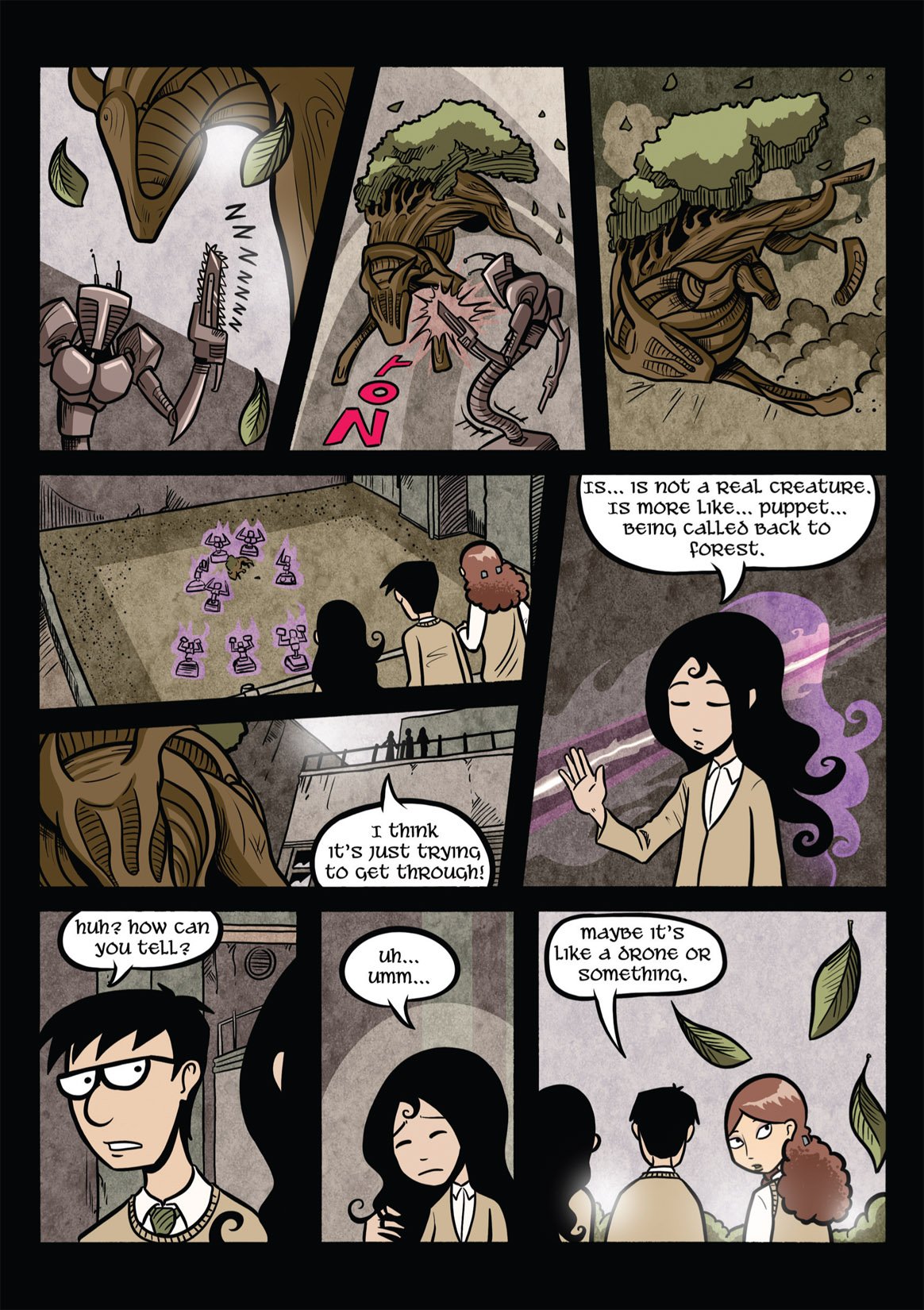 Read online Gunnerkrigg Court comic -  Issue # TPB 2 (Part 3) - 71