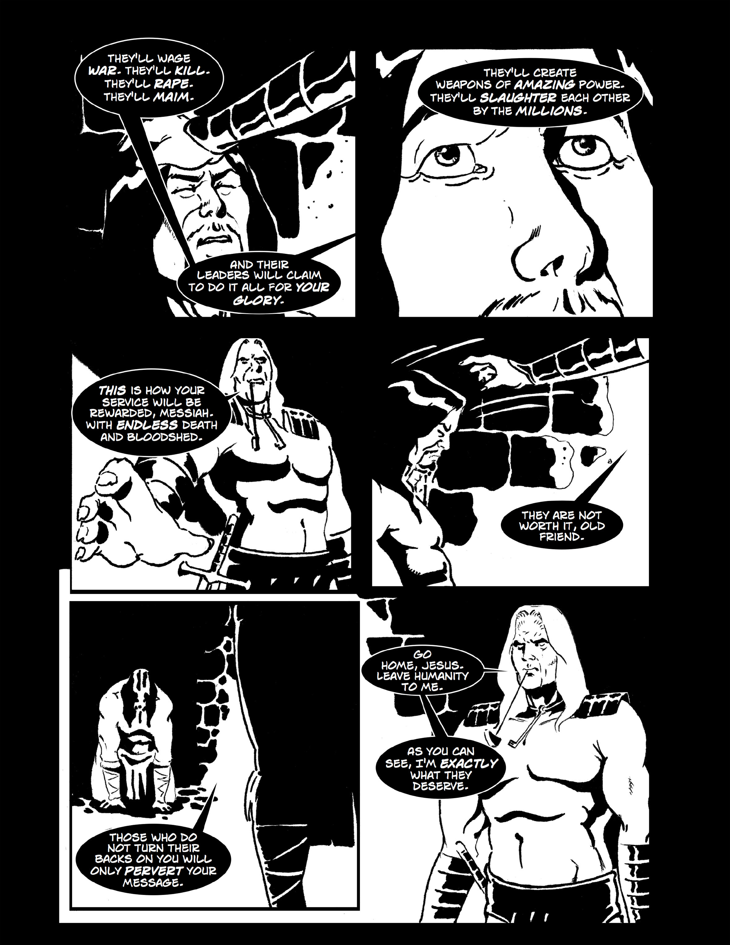 Read online Jesus Christ Demon Slayer comic -  Issue #3 - 13