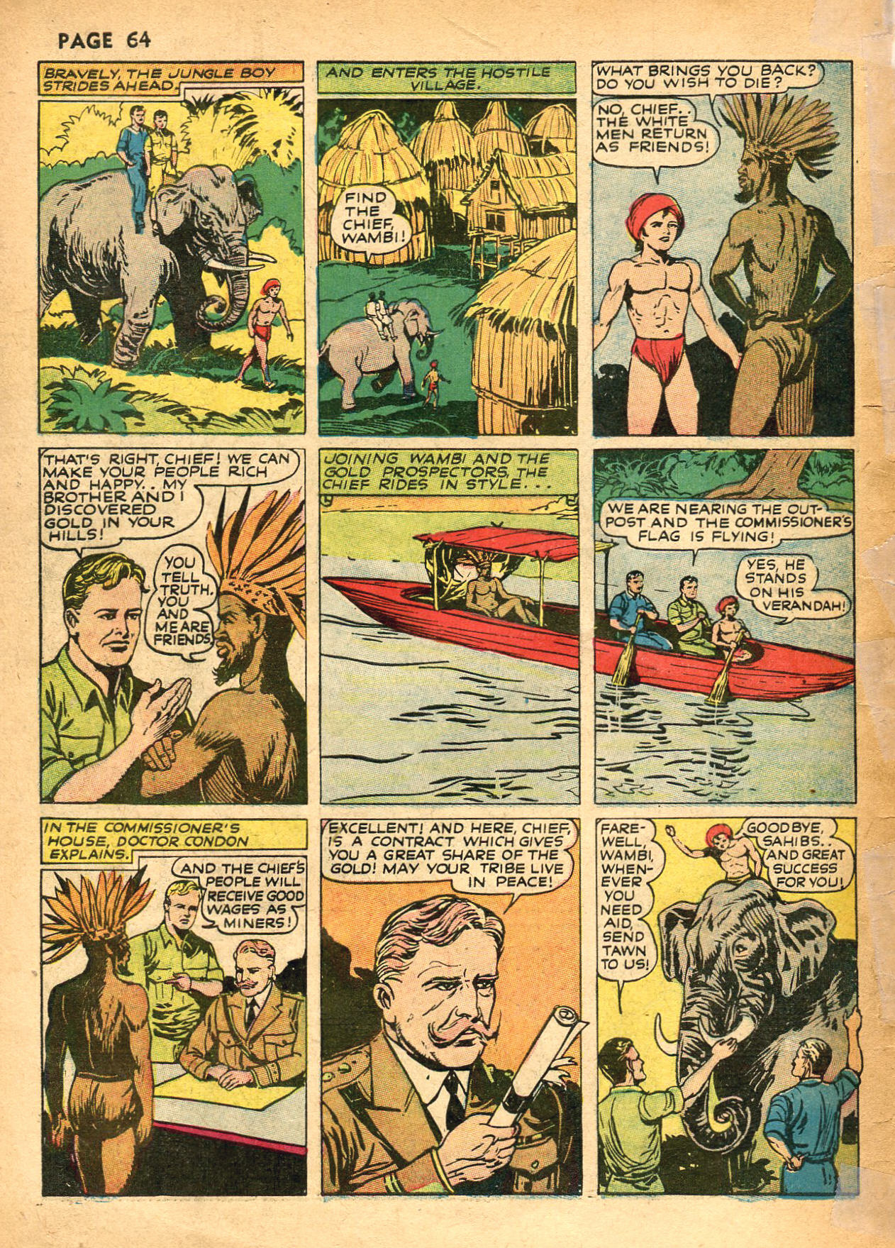 Read online Wambi Jungle Boy comic -  Issue #1 - 67