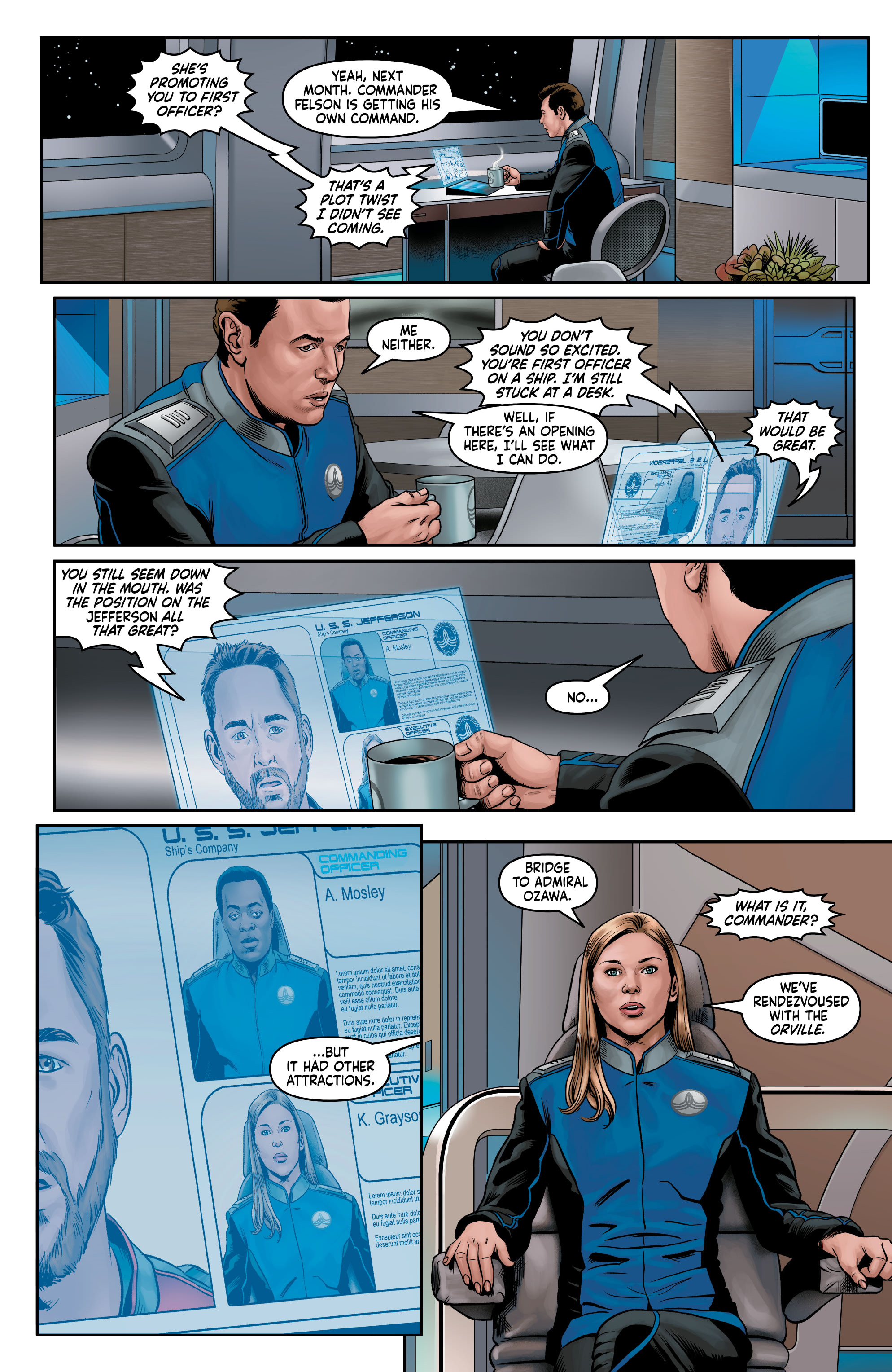 Read online The Orville: Digressions comic -  Issue #1 - 11