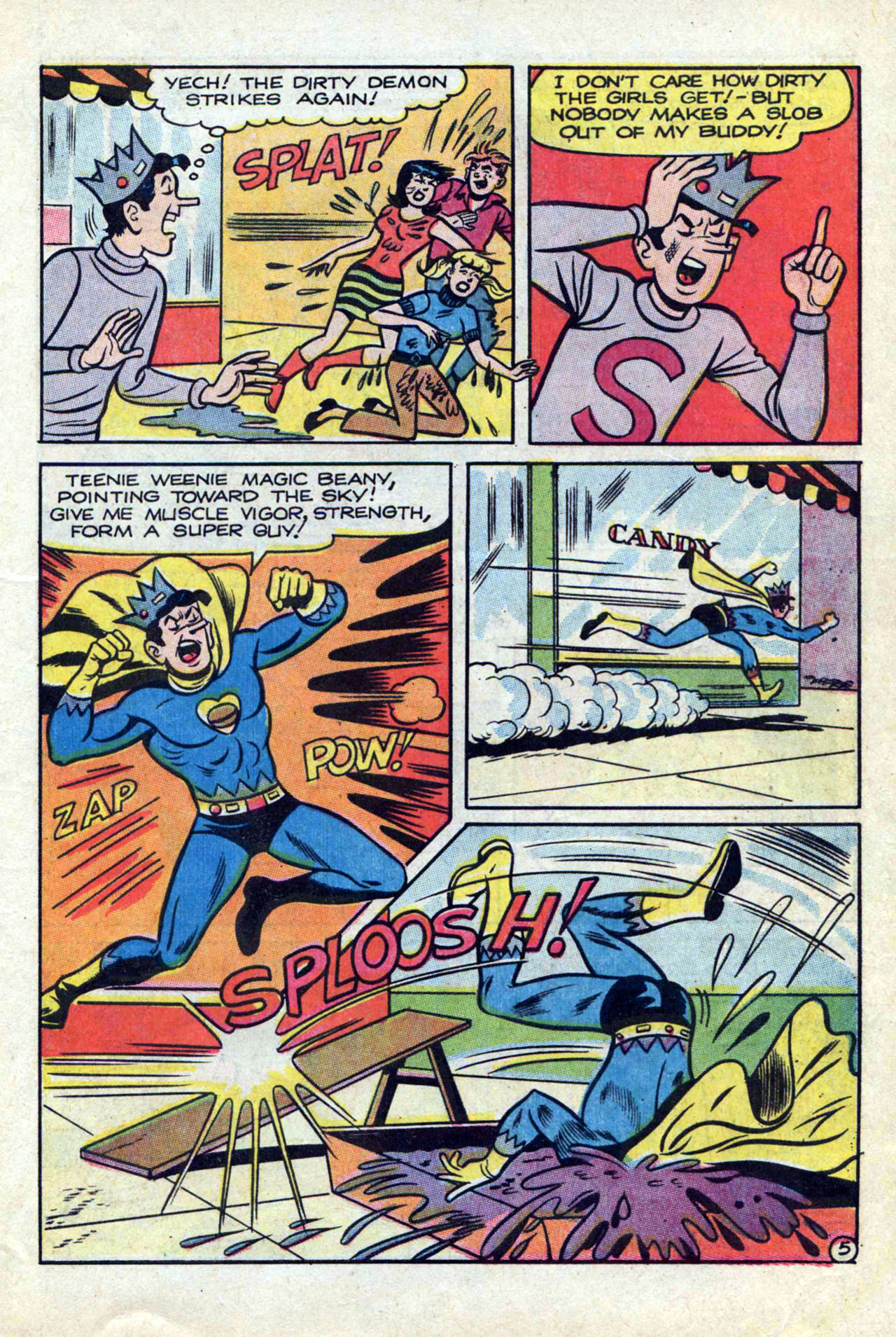 Read online Jughead As Captain Hero comic -  Issue #7 - 7