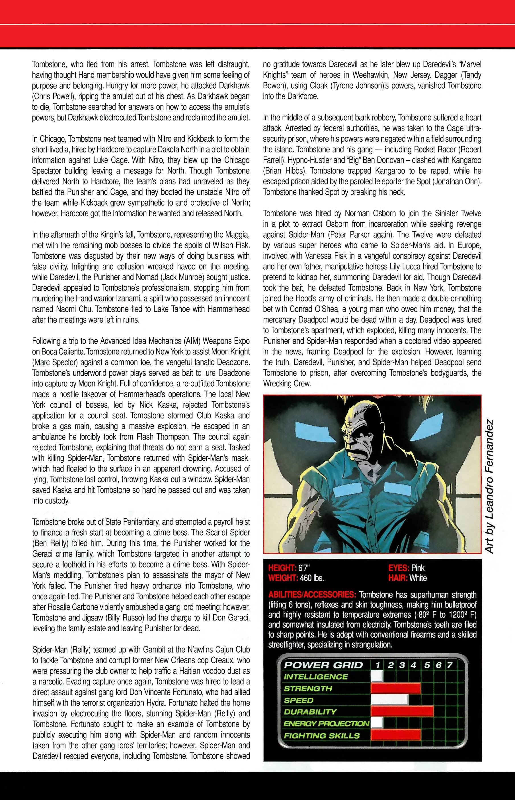 Read online Official Handbook of the Marvel Universe A to Z comic -  Issue # TPB 12 (Part 1) - 85