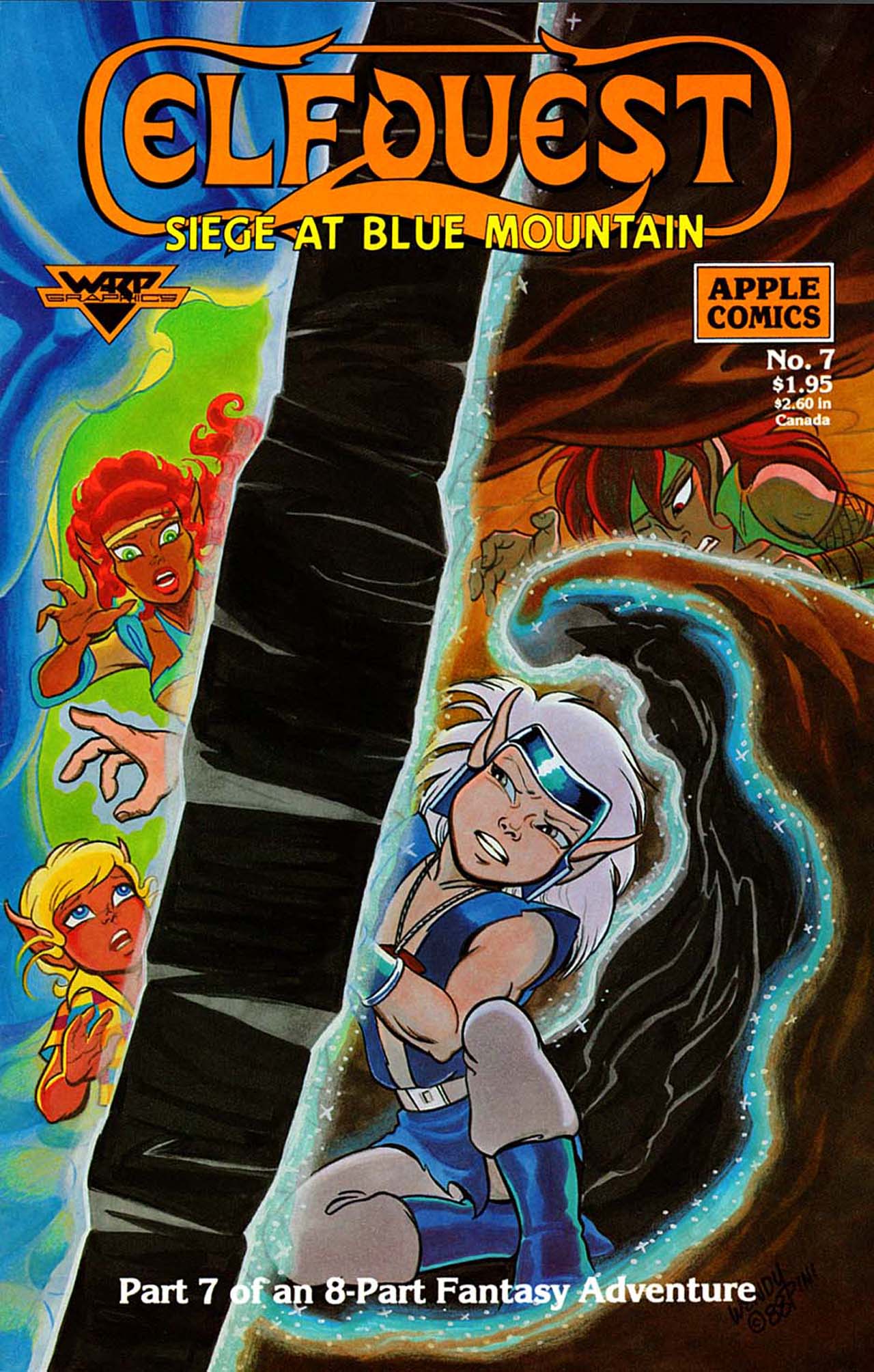 Read online ElfQuest: Siege at Blue Mountain comic -  Issue #7 - 1