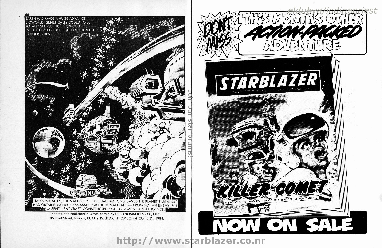 Read online Starblazer comic -  Issue #121 - 35