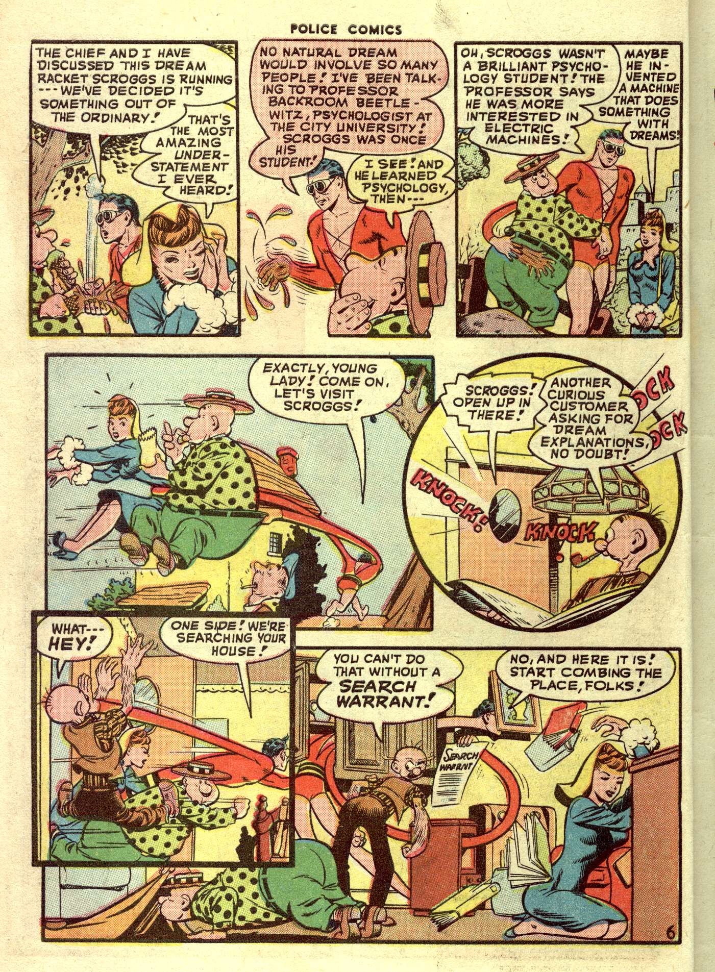 Read online Police Comics comic -  Issue #78 - 8