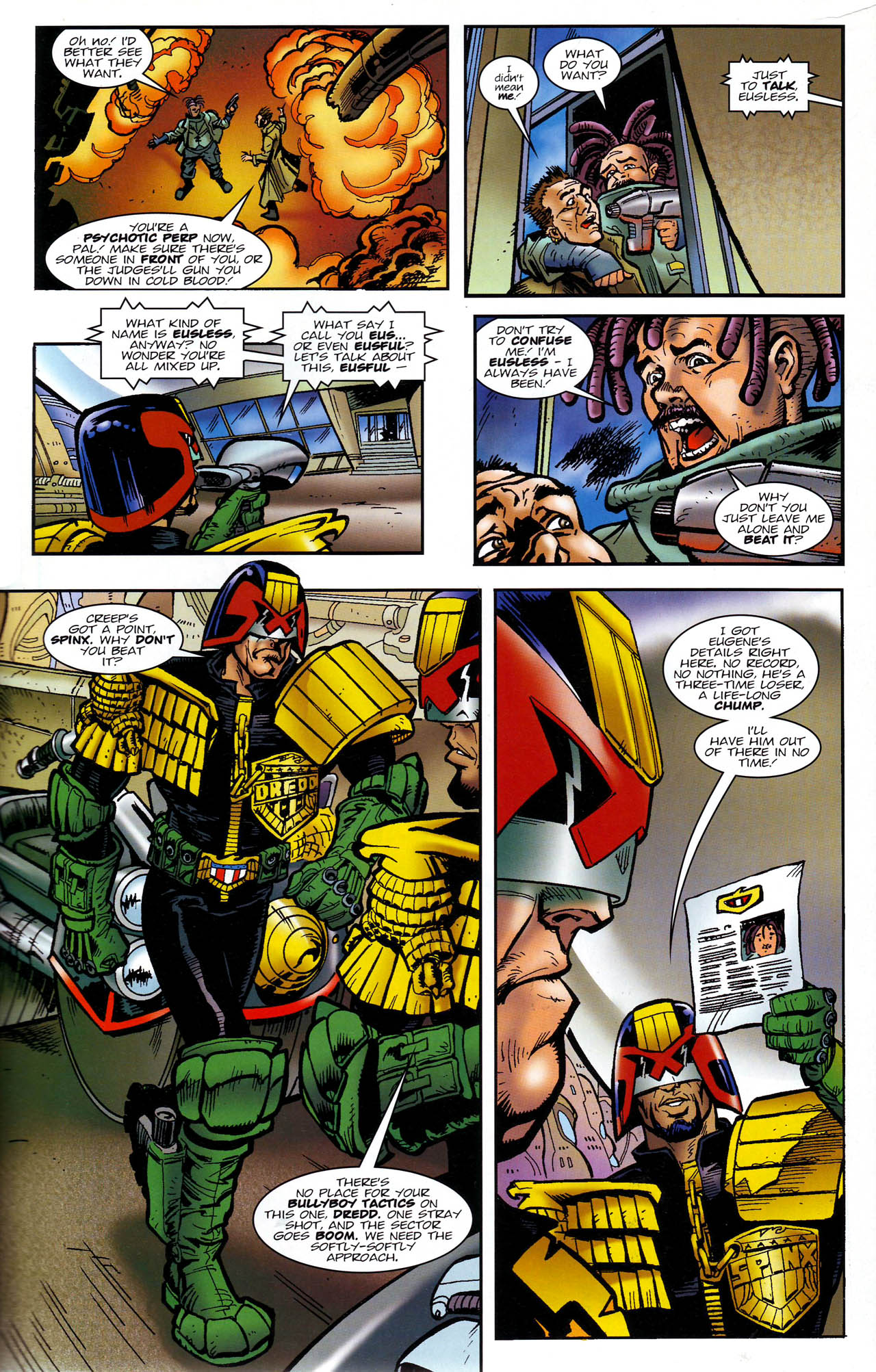Read online Judge Dredd Megazine (vol. 4) comic -  Issue #10 - 11