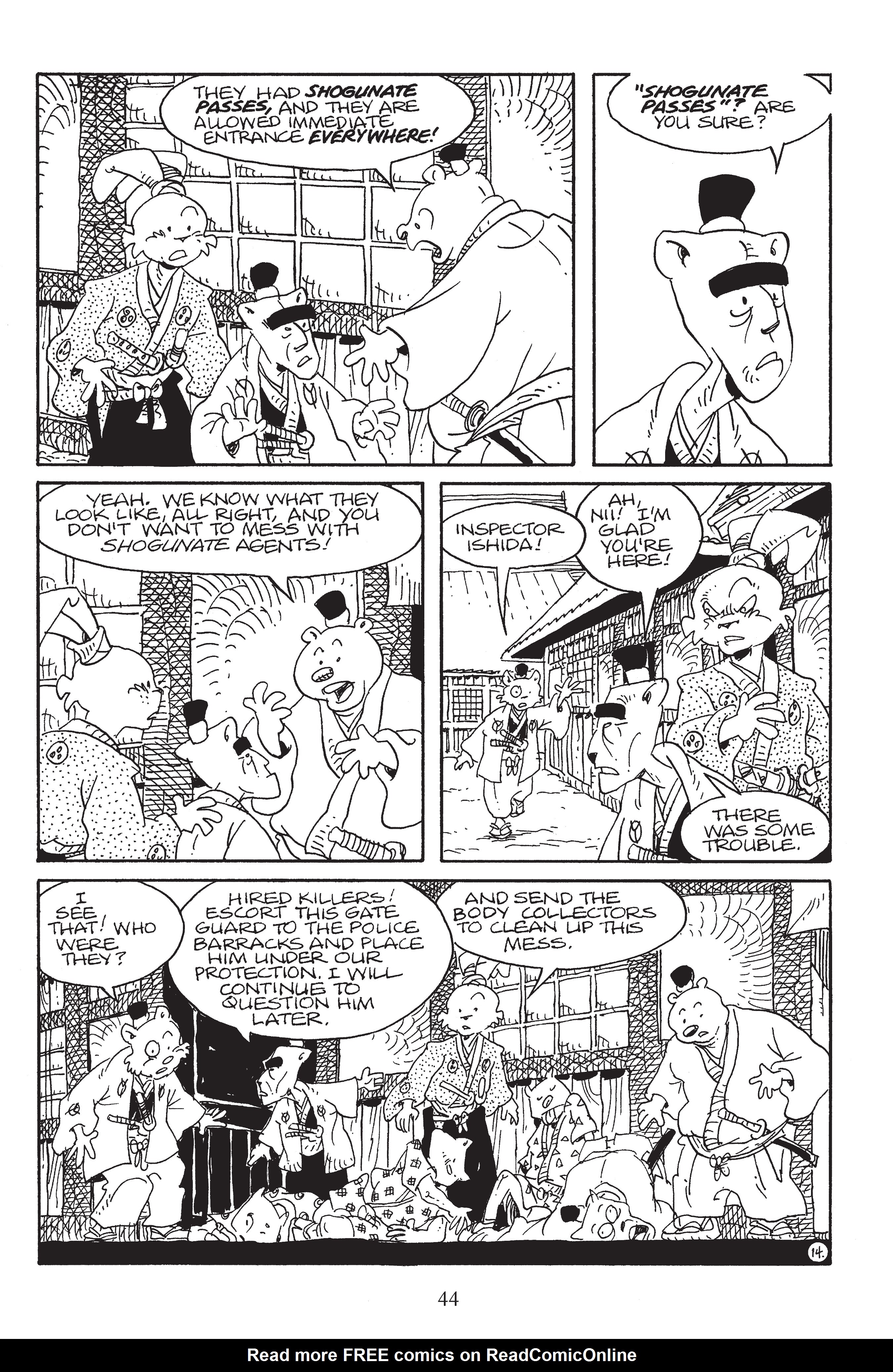 Read online Usagi Yojimbo: The Hidden comic -  Issue # _TPB (Part 1) - 44