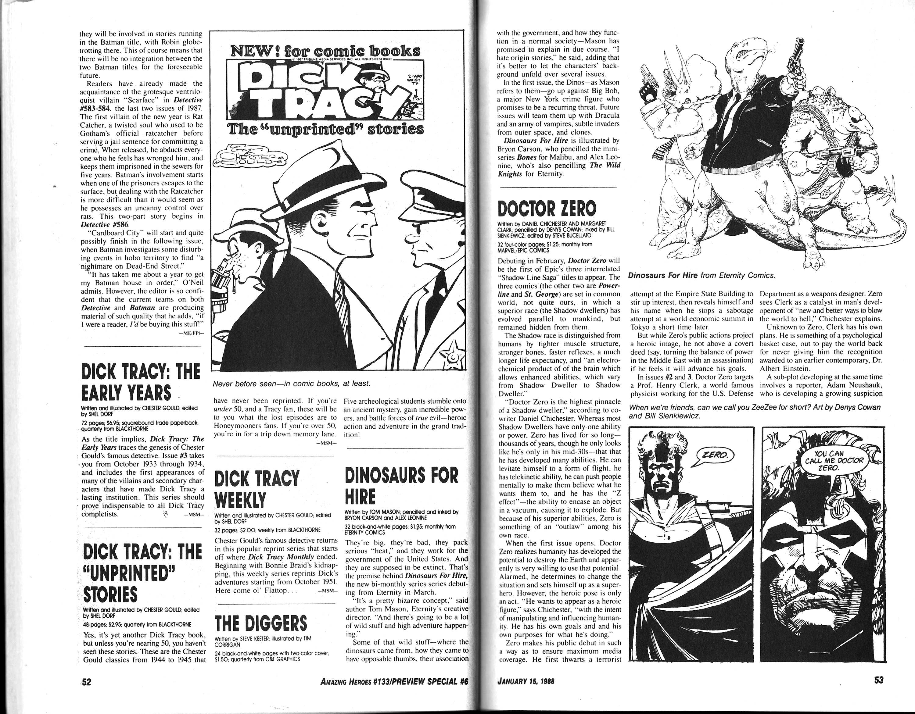 Read online Amazing Heroes comic -  Issue #133 - 28