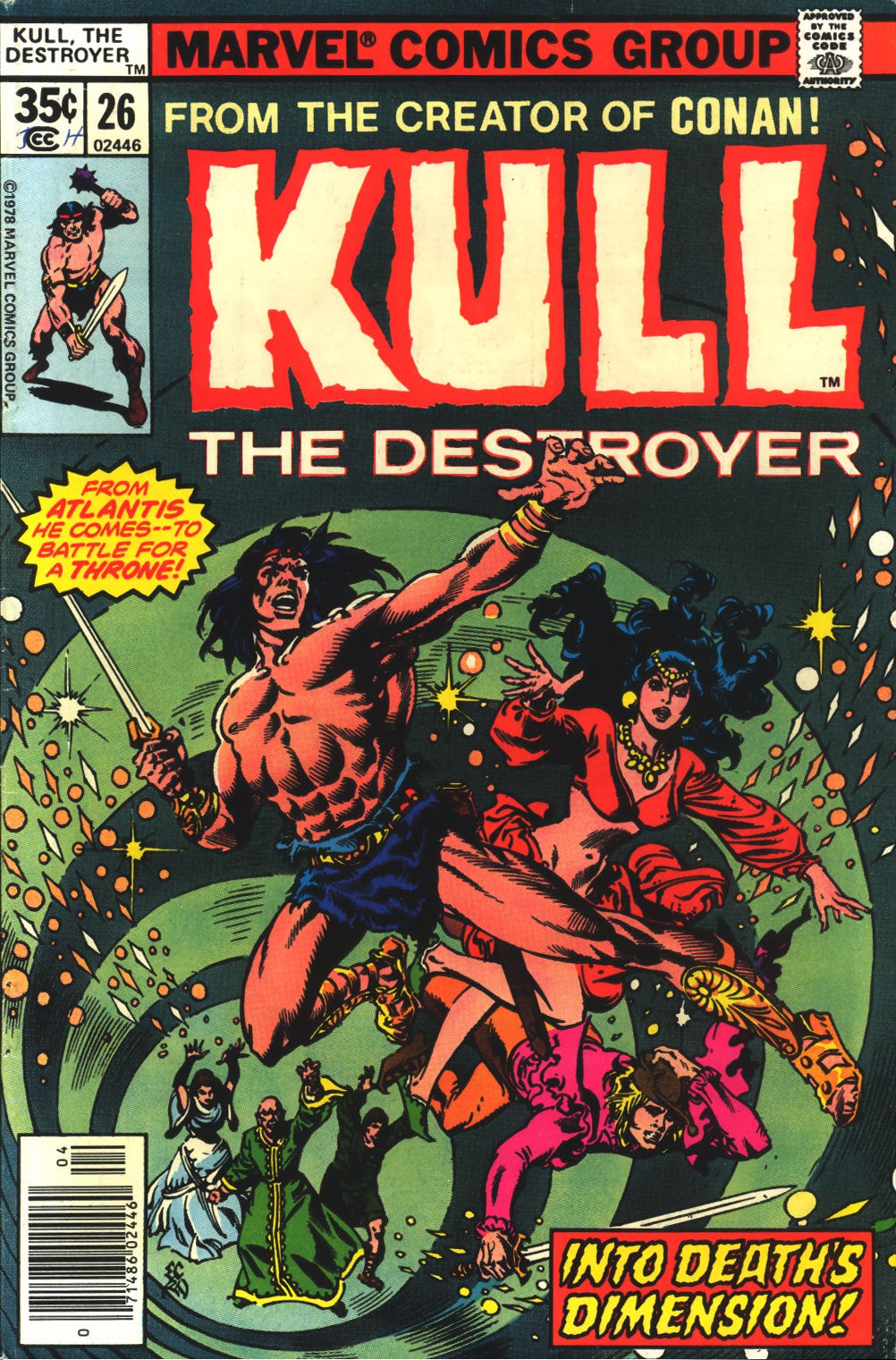 Read online Kull The Destroyer comic -  Issue #26 - 1