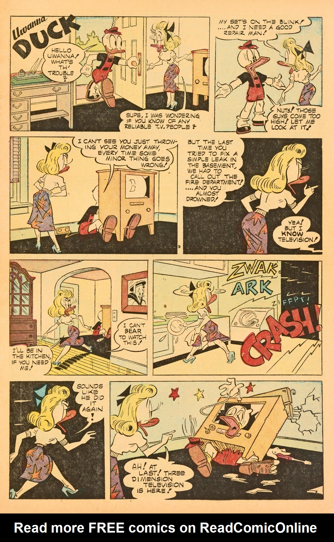 Read online Super Duck Comics comic -  Issue #53 - 11
