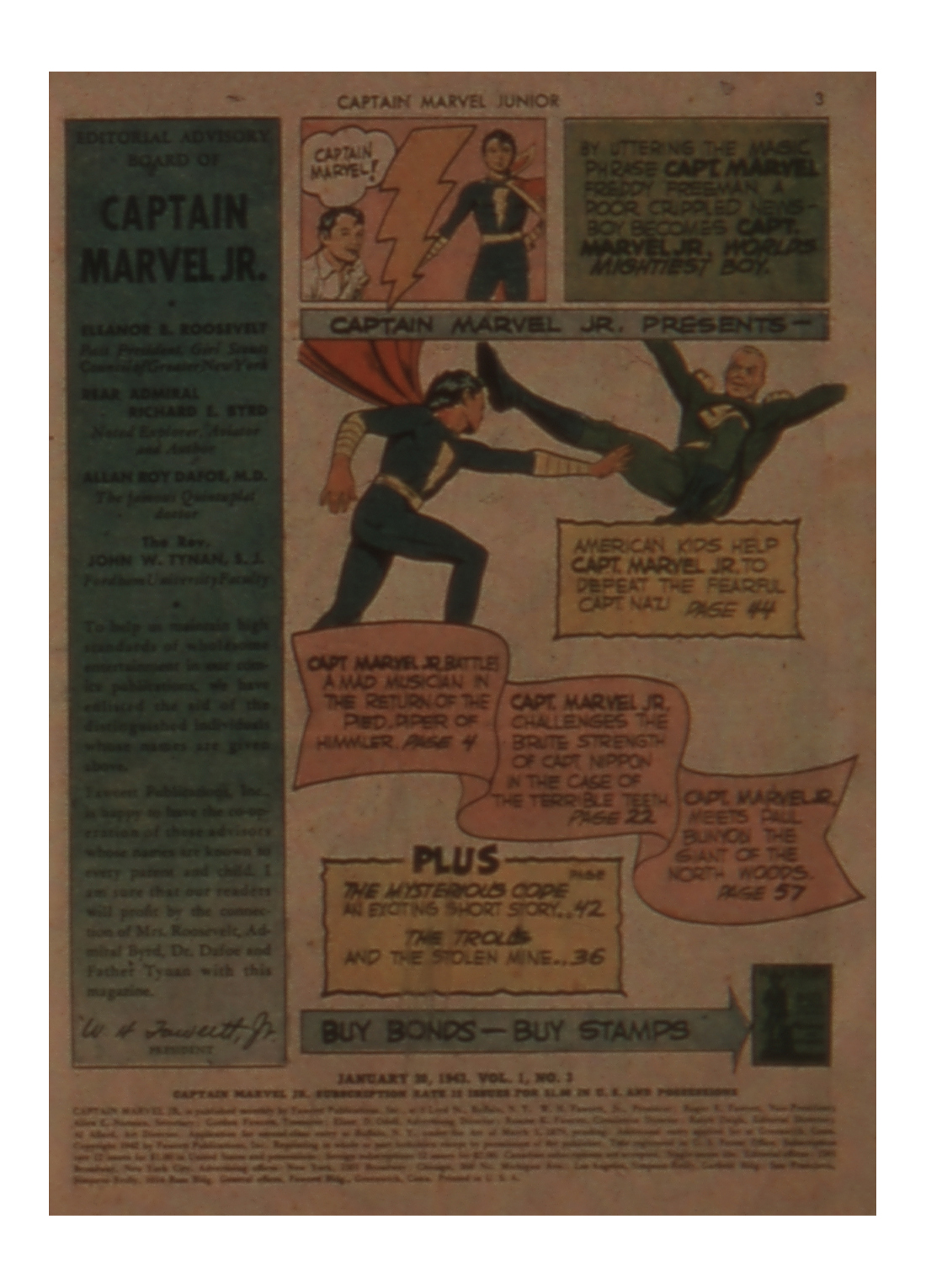 Read online Captain Marvel, Jr. comic -  Issue #3 - 3