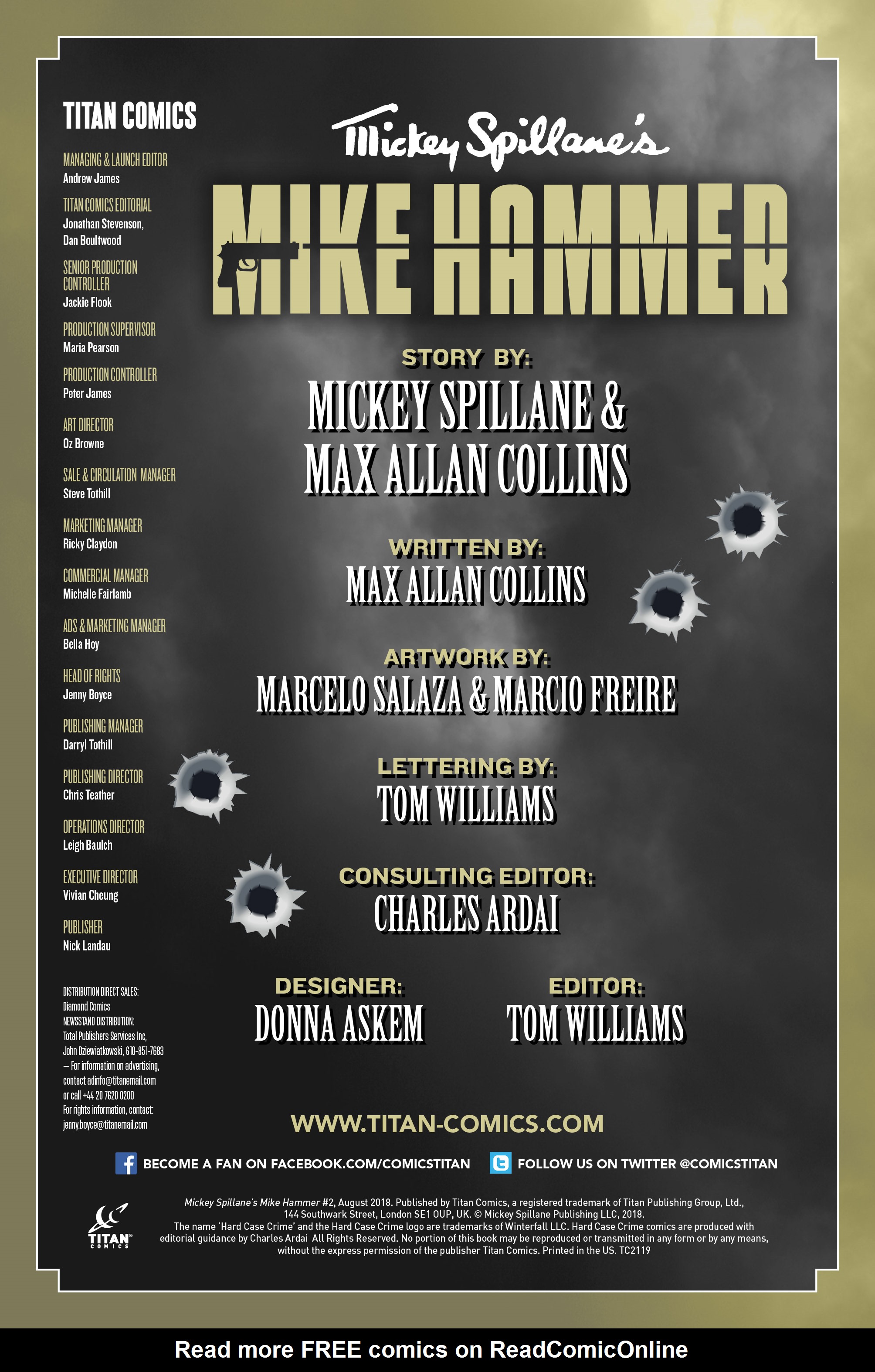 Read online Mickey Spillane's Mike Hammer comic -  Issue #2 - 3