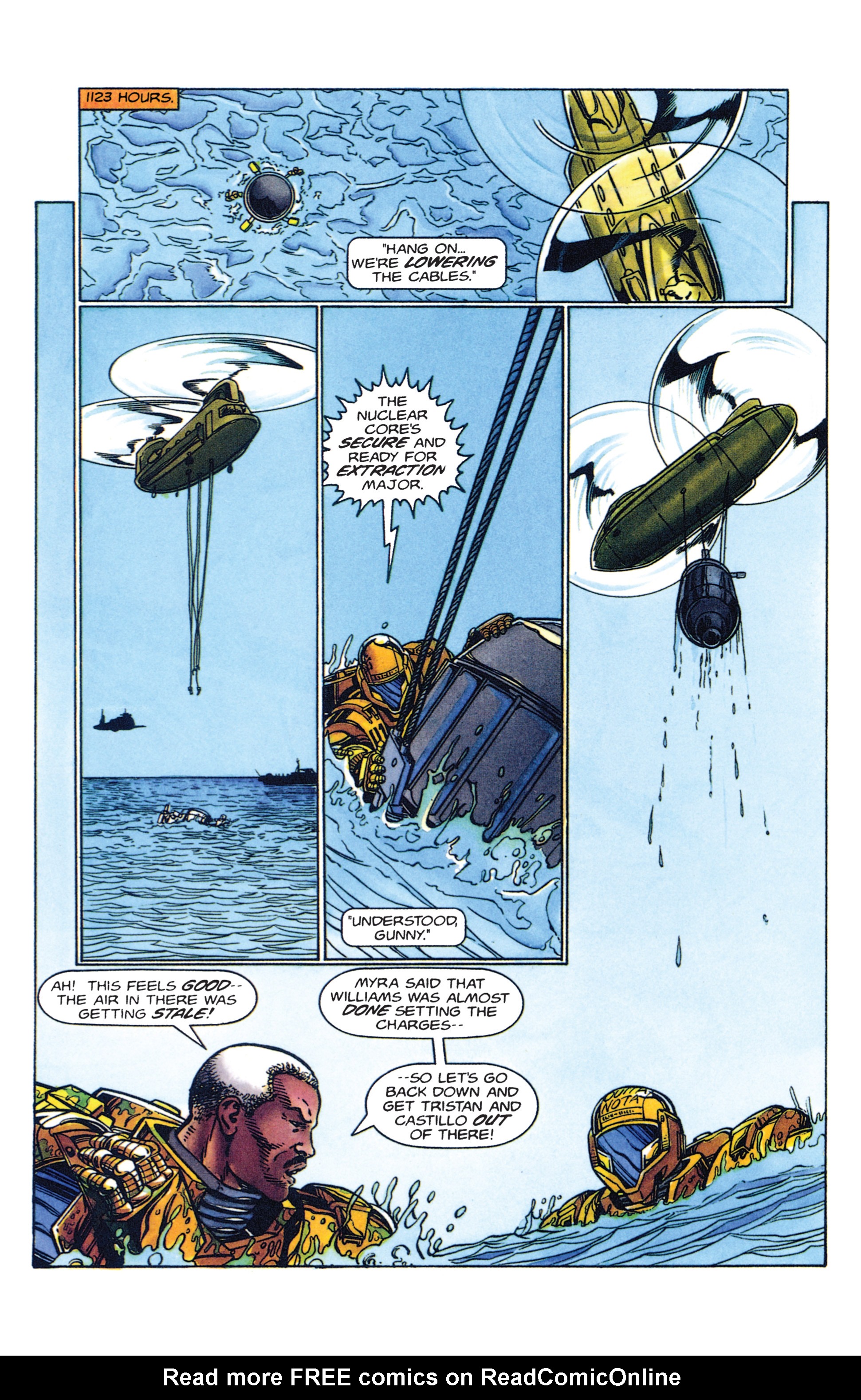 Read online Armorines comic -  Issue #2 - 14