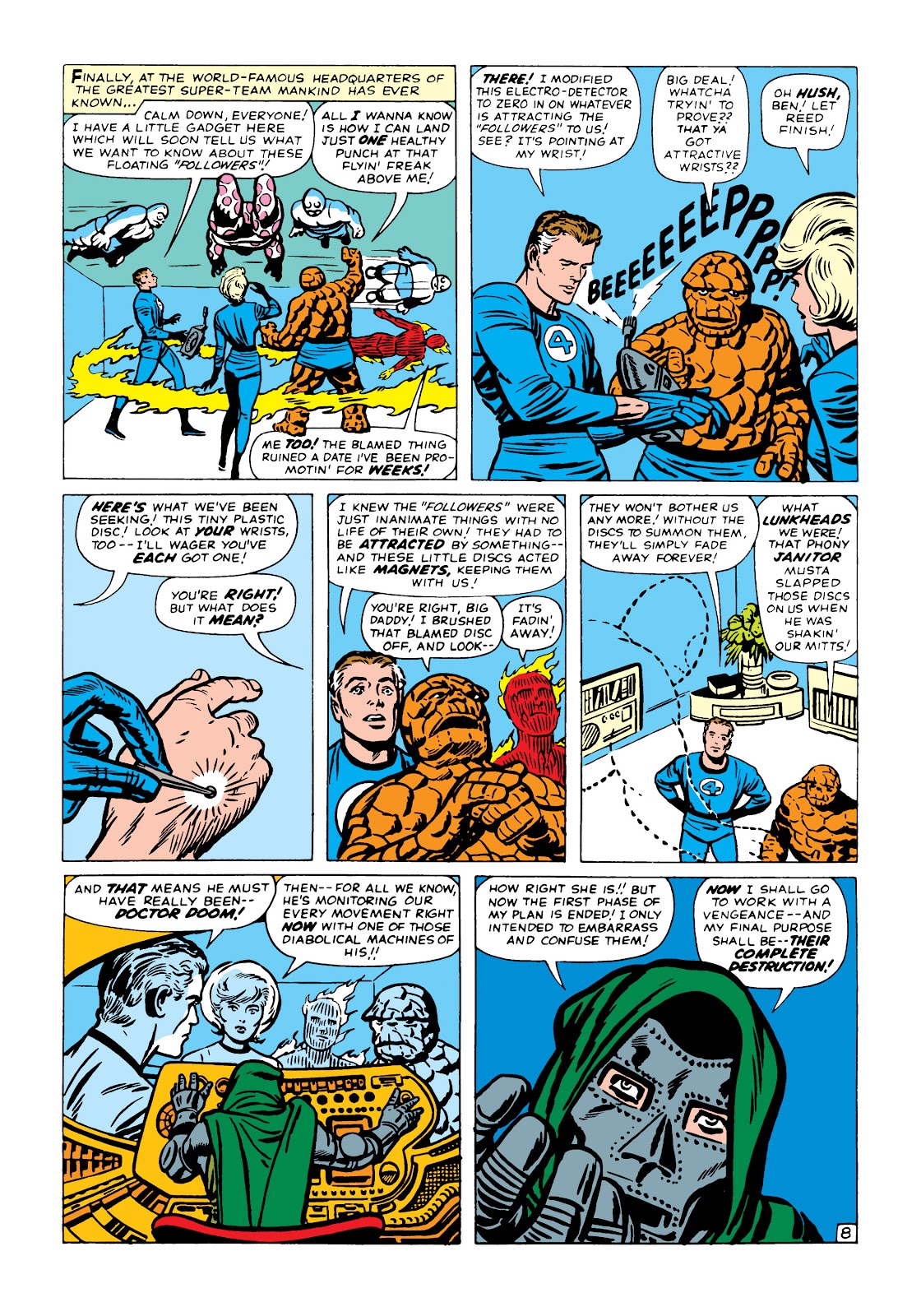 Read online Marvel Masterworks: The Fantastic Four comic - Issue # TPB 2 (Part 2) - 54