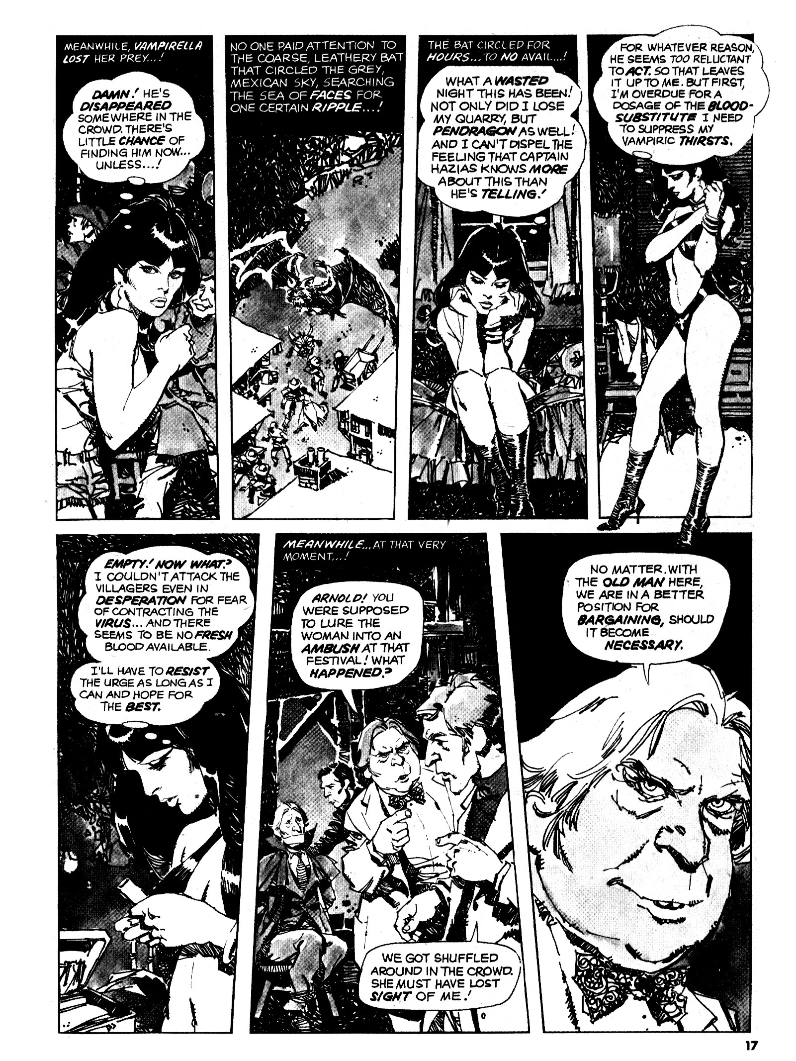 Read online Vampirella (1969) comic -  Issue #44 - 17