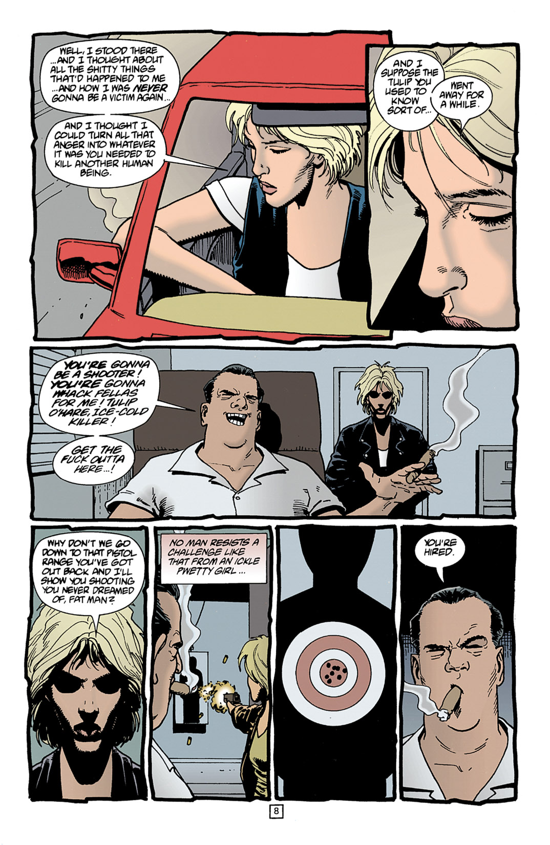 Read online Preacher comic -  Issue #8 - 9