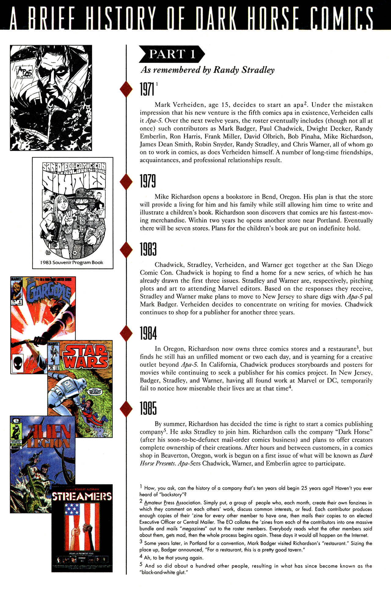 Read online A Decade of Dark Horse comic -  Issue #1 - 11