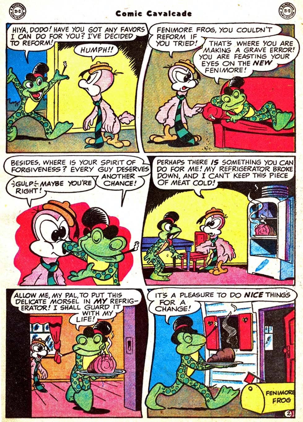 Read online Comic Cavalcade comic -  Issue #31 - 67