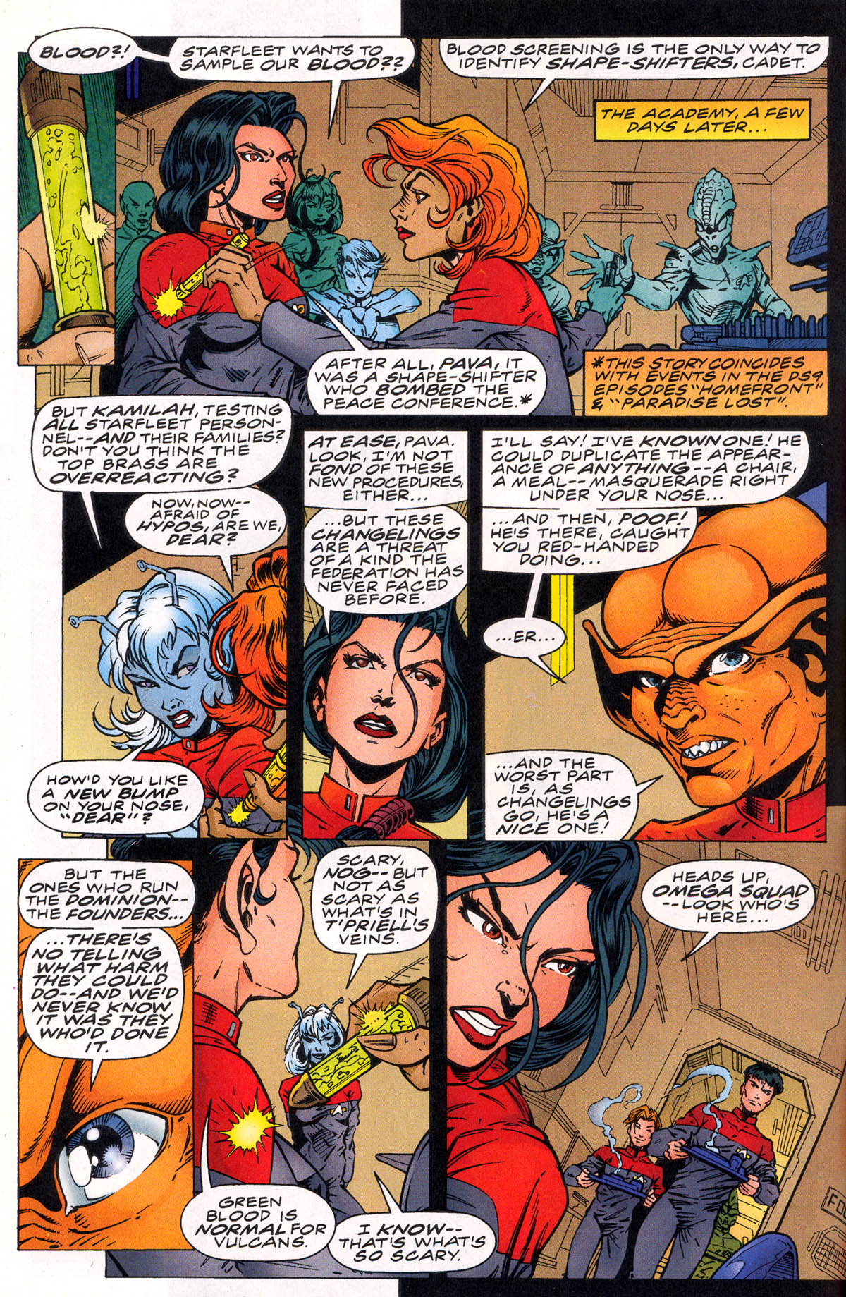 Read online Star Trek: Starfleet Academy (1996) comic -  Issue #3 - 6
