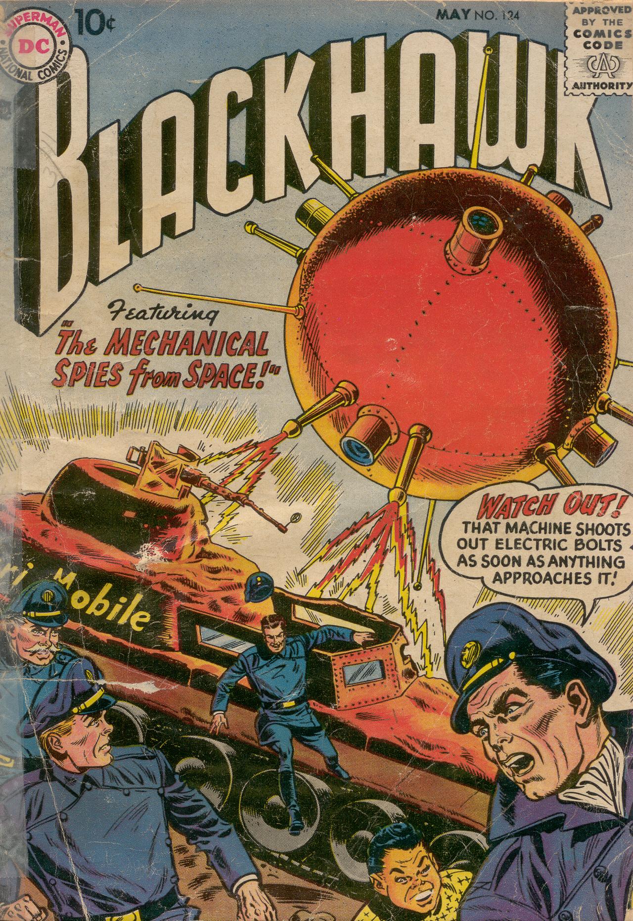 Read online Blackhawk (1957) comic -  Issue #124 - 1