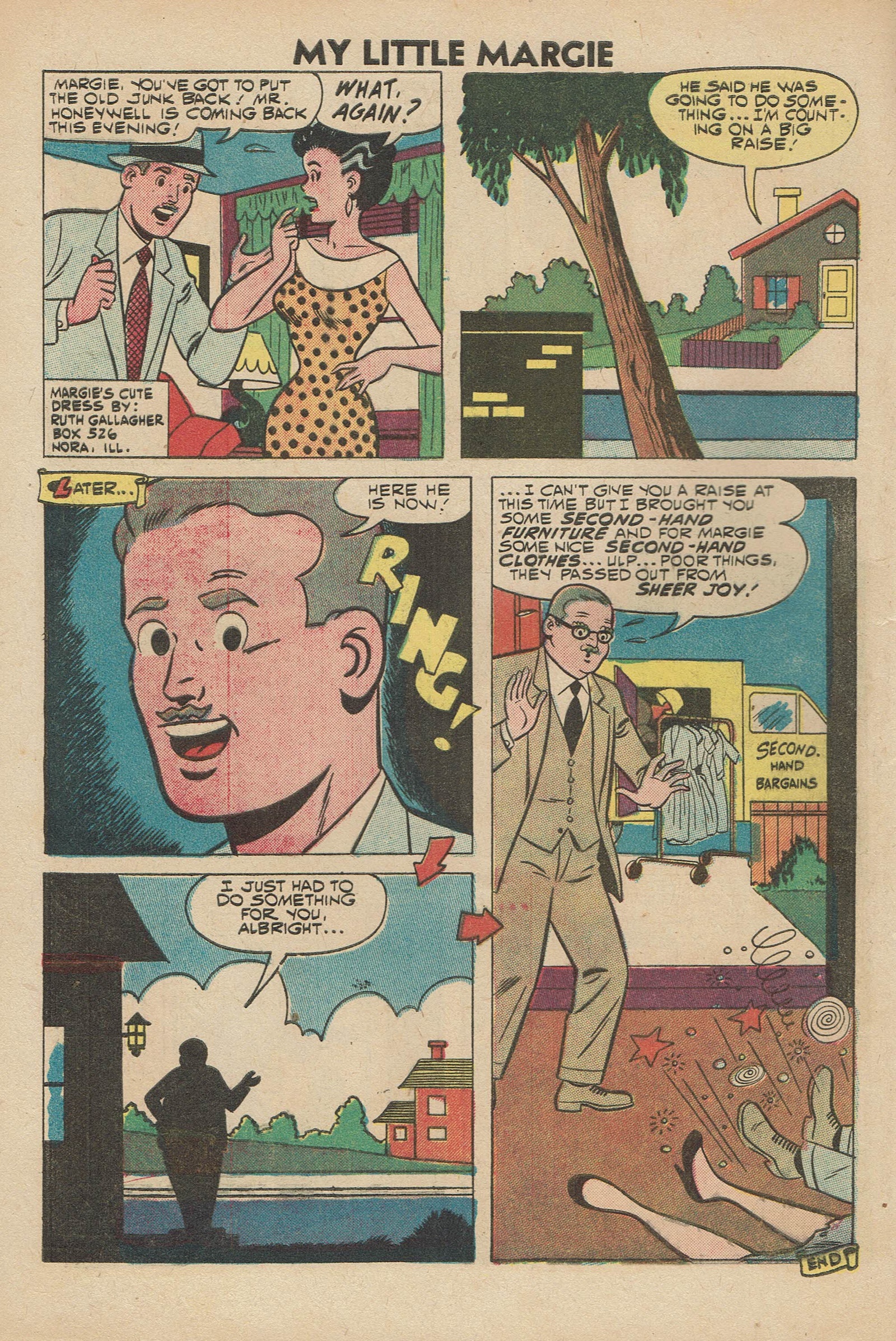Read online My Little Margie (1954) comic -  Issue #26 - 8