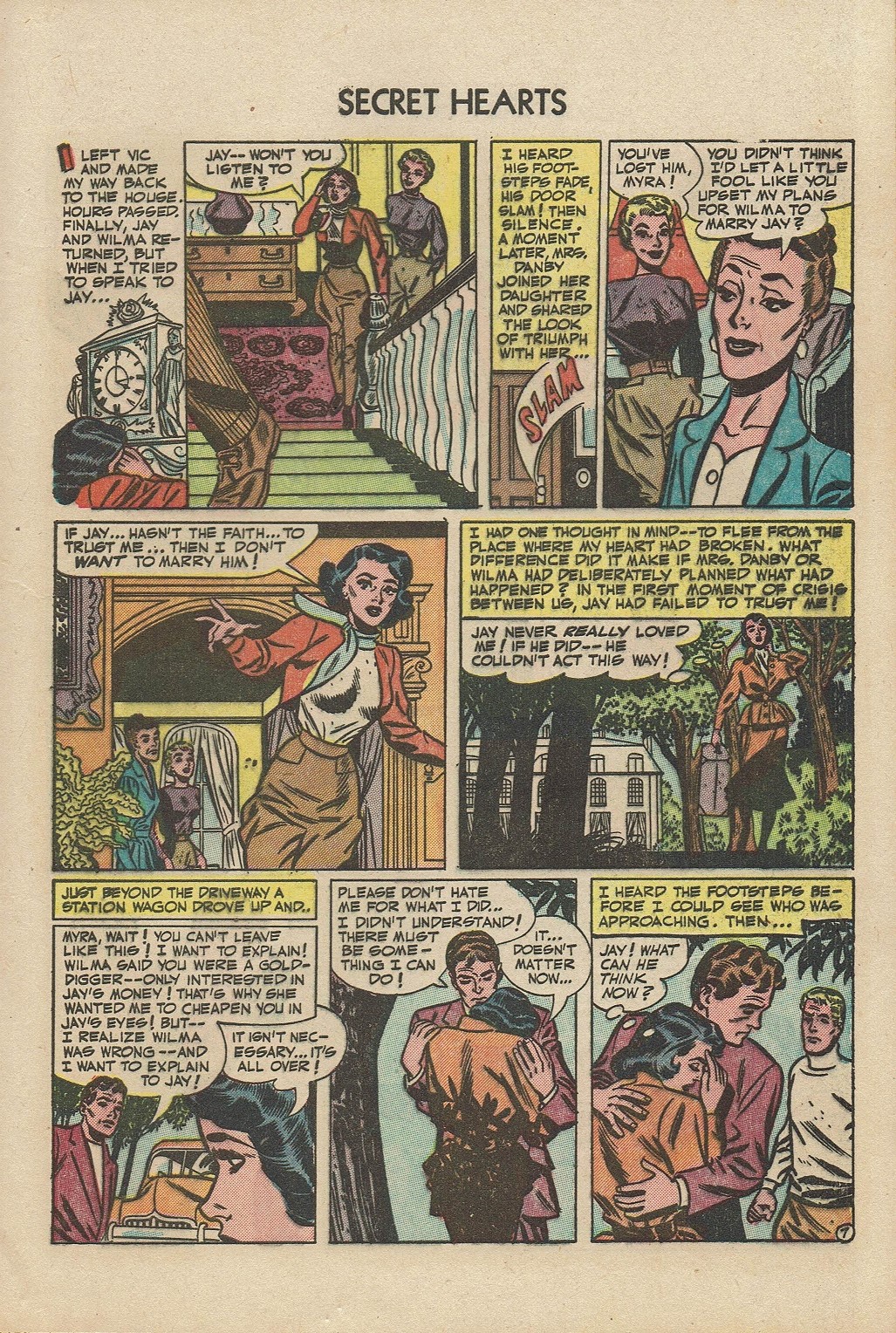 Read online Secret Hearts comic -  Issue #9 - 9